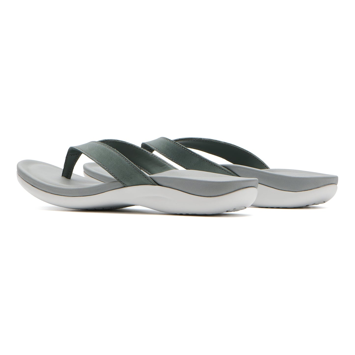 ABEO Footwear Oasis Flip Flop Metatarsal Castor Grey
