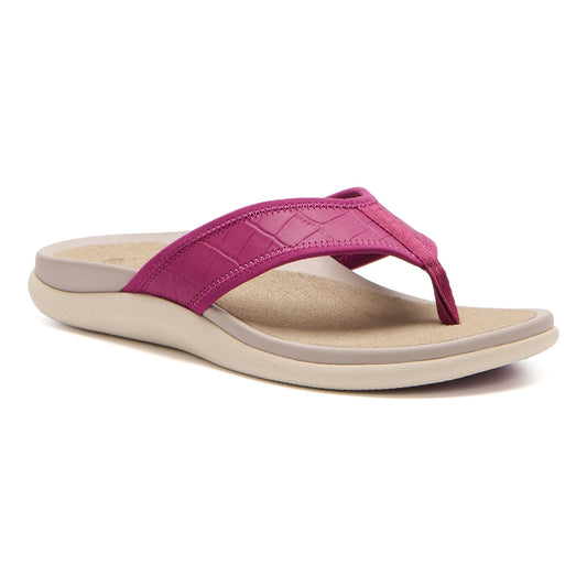 ABEO Footwear Laguna Sandal Metatarsal Raspberry