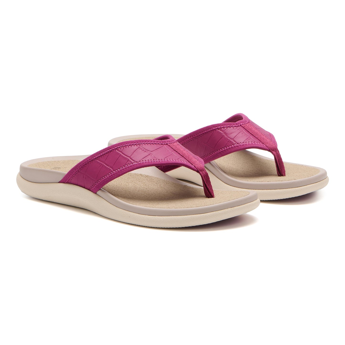 ABEO Footwear Laguna Sandal Metatarsal Raspberry