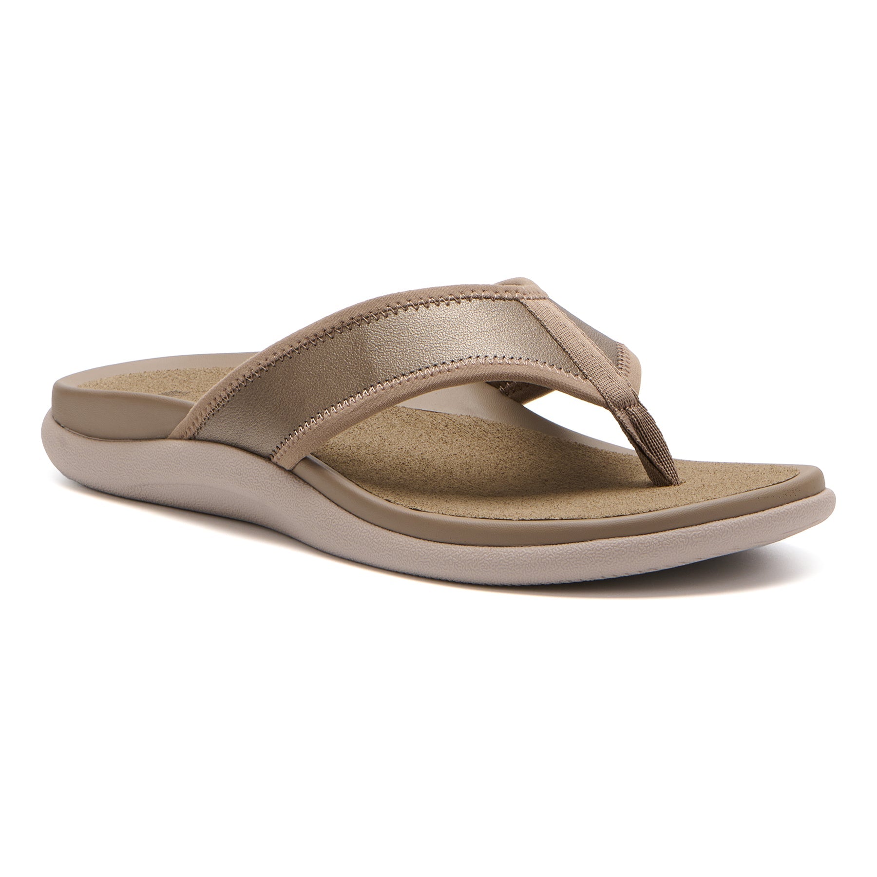 ABEO Footwear Laguna Sandal Metatarsal Fossil