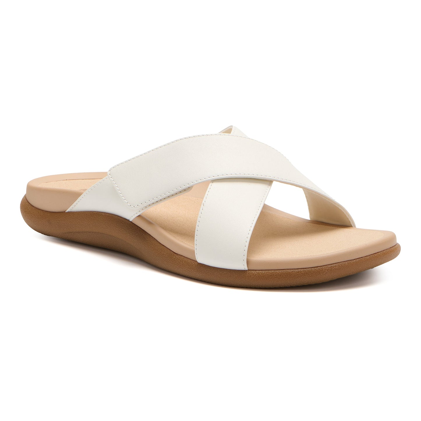 ABEO Footwear Laguna Slide Metatarsal White