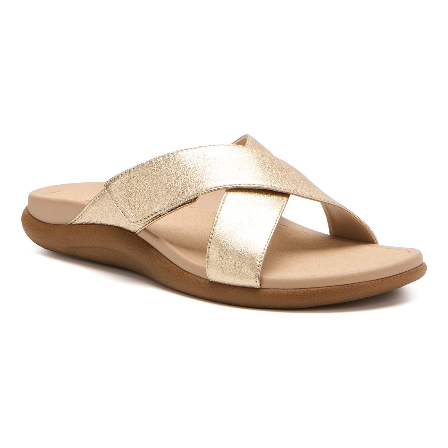 ABEO Footwear Laguna Slide Metatarsal Gold