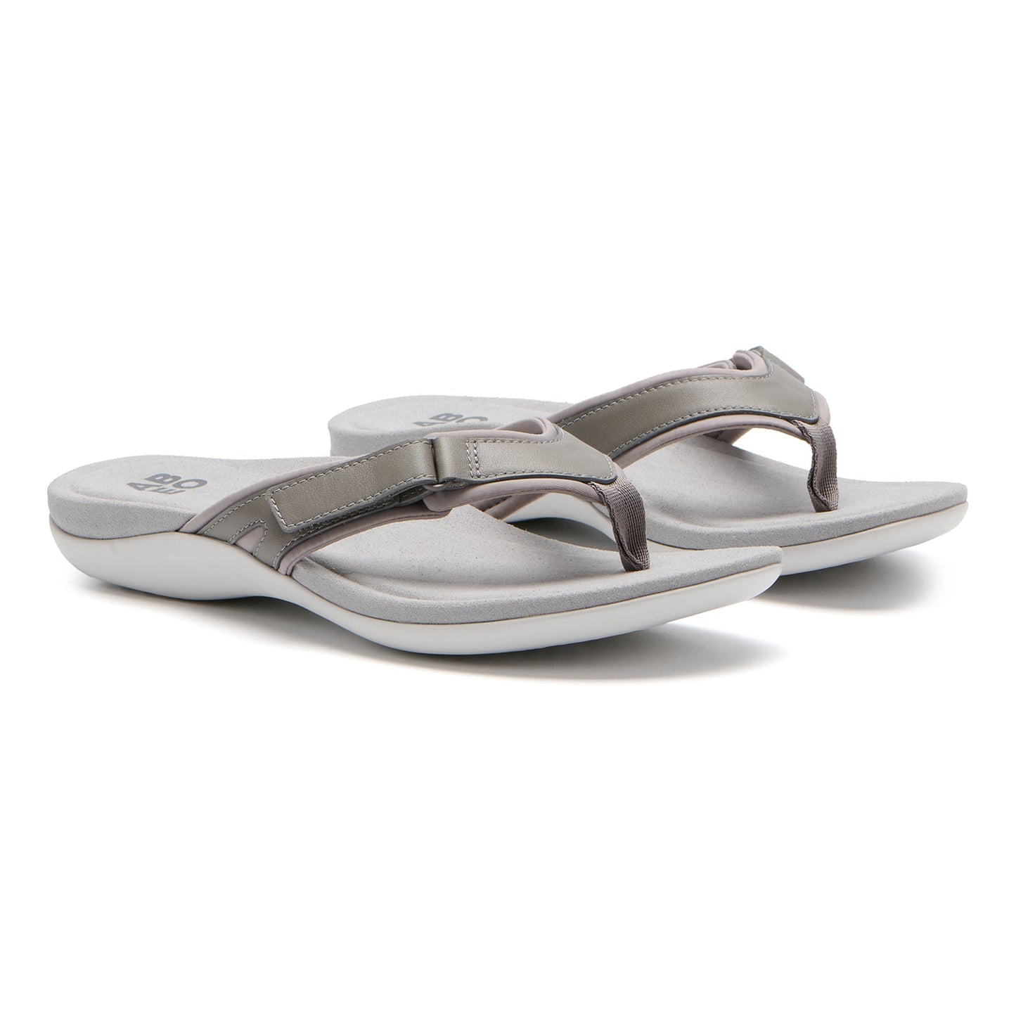 ABEO Footwear Oasis Sport Flip Flop Metatarsal Nickel