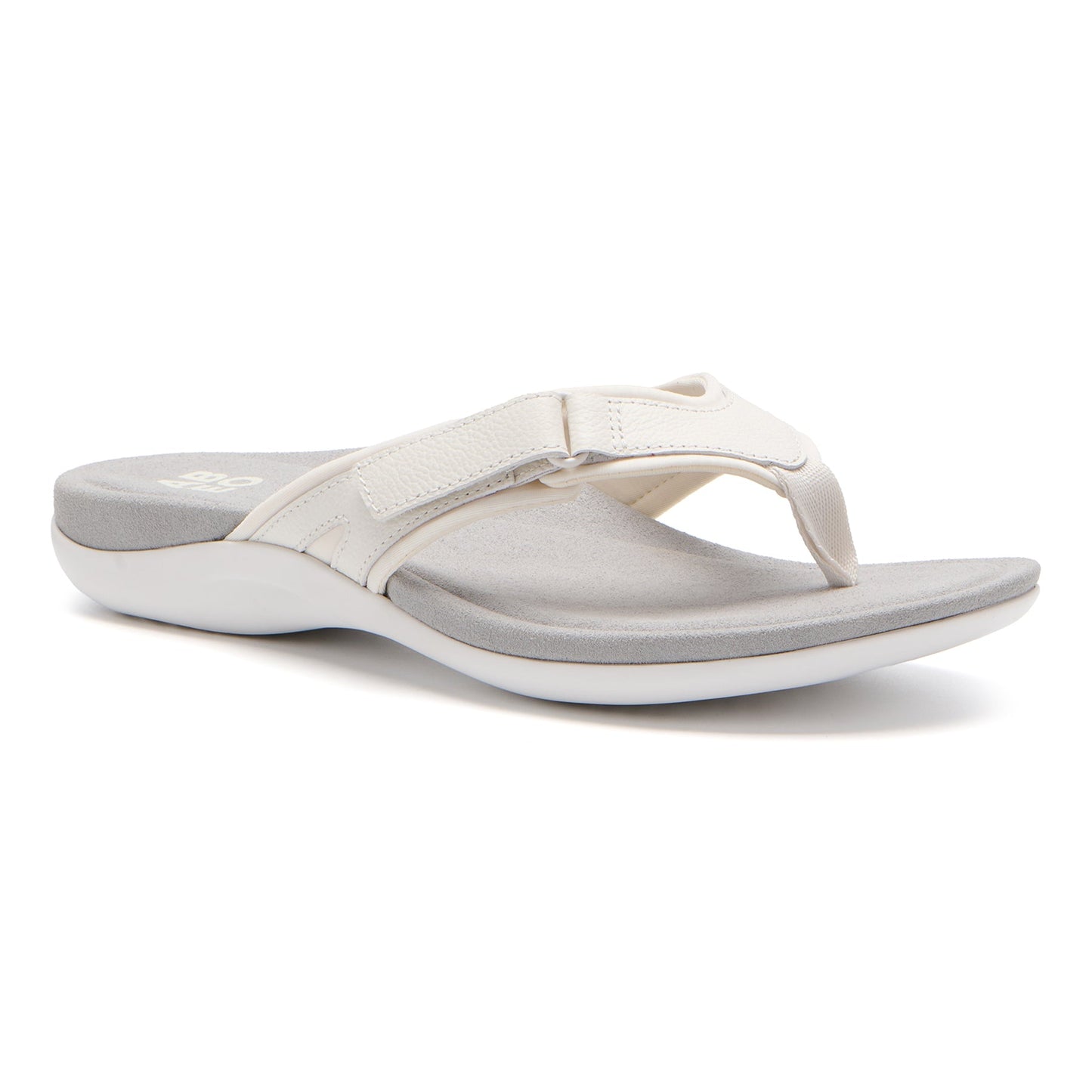 ABEO Footwear Oasis Sport Flip Flop Metatarsal White