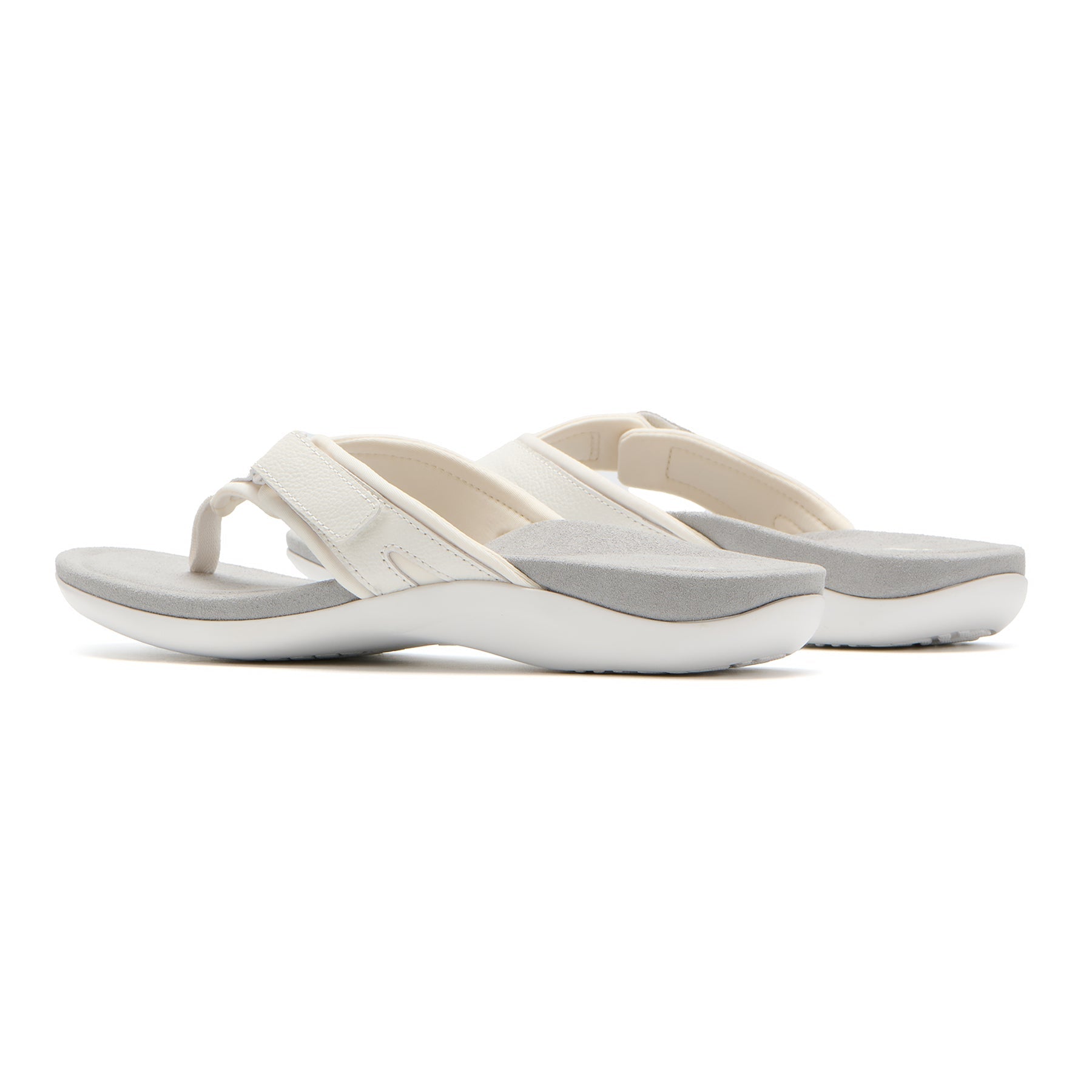 ABEO Footwear Oasis Sport Flip Flop Metatarsal White