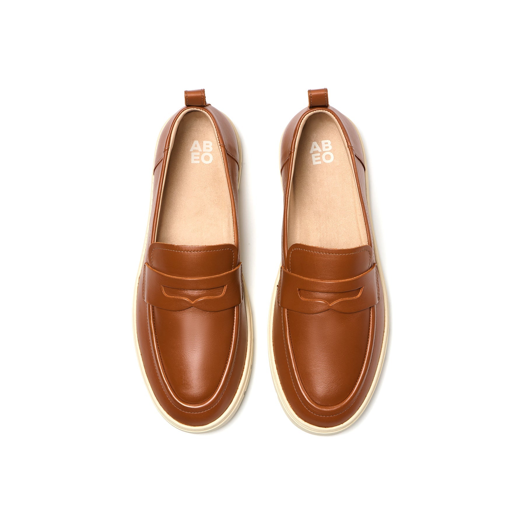 ABEO Footwear Roam Loafer Caramel Leather