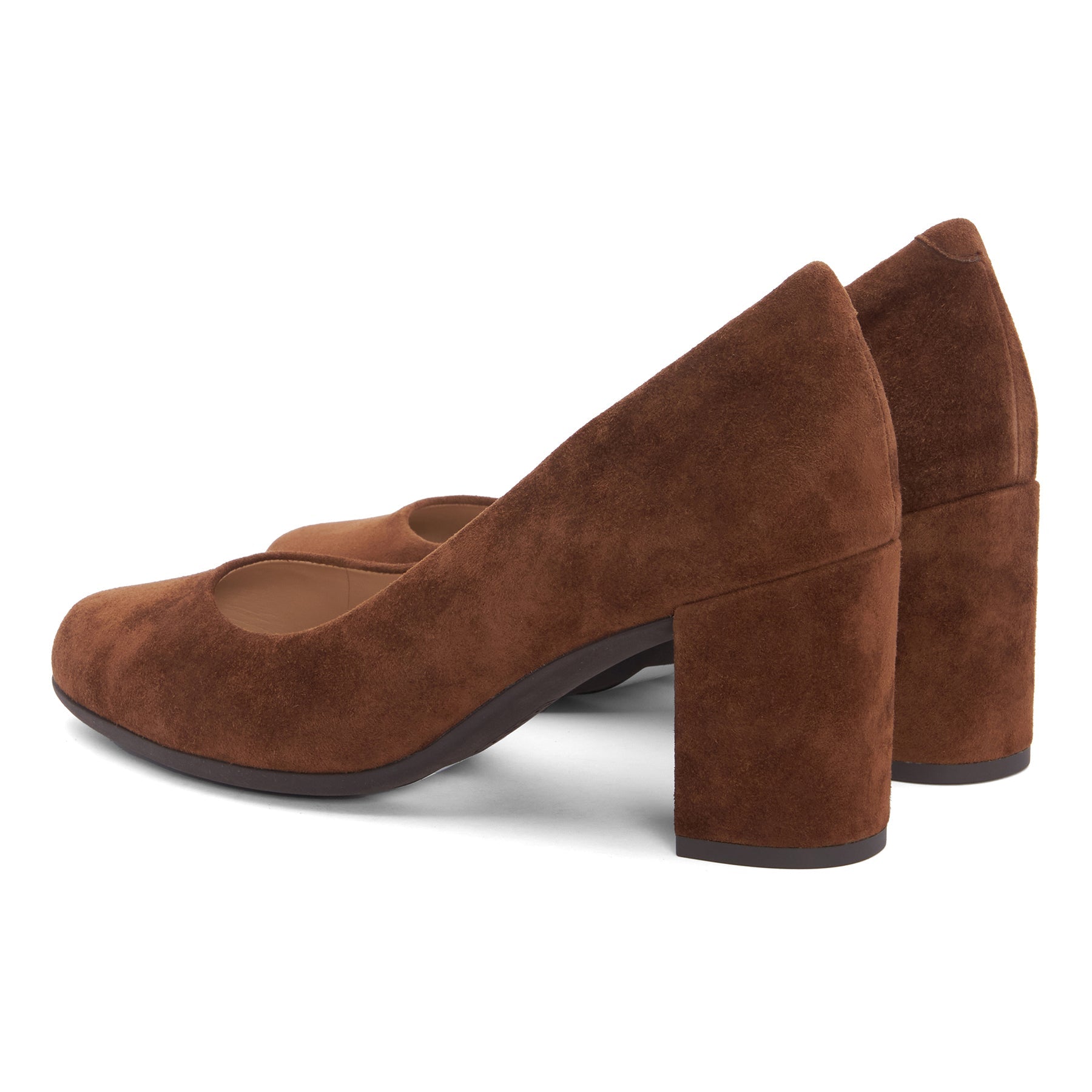 ABEO Footwear Tempo Pump Caramel Suede