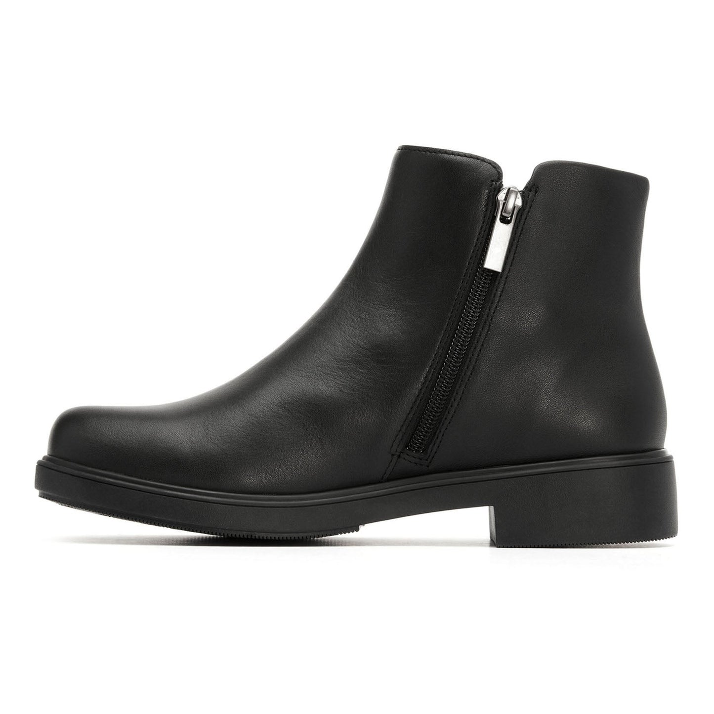 ABEO Footwear Compass Zip Black Leather