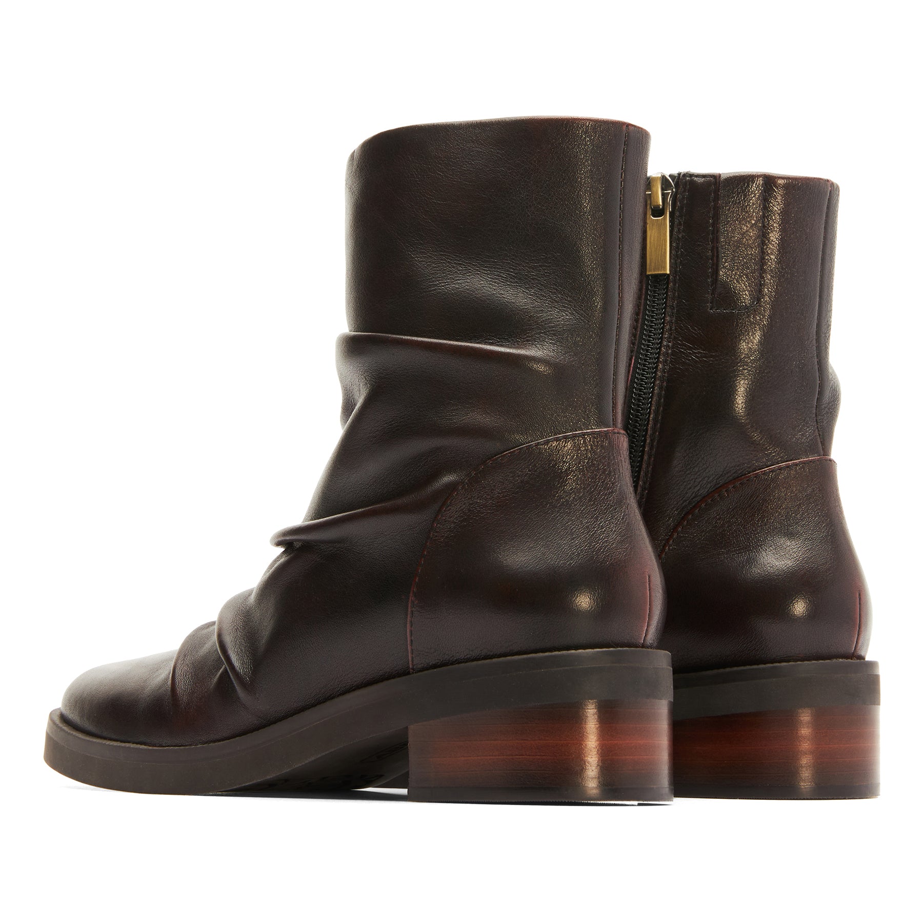 ABEO Footwear Traverse Scrunch Burgundy