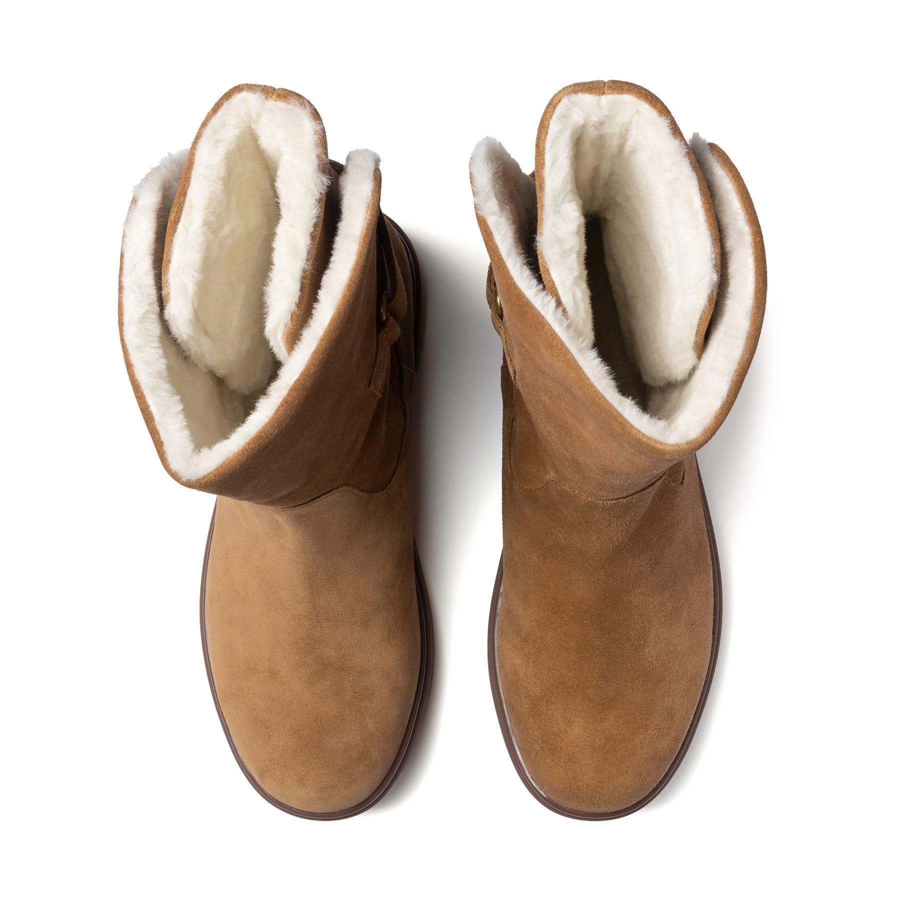 ABEO Footwear Vista Mid Boot Dark Tan