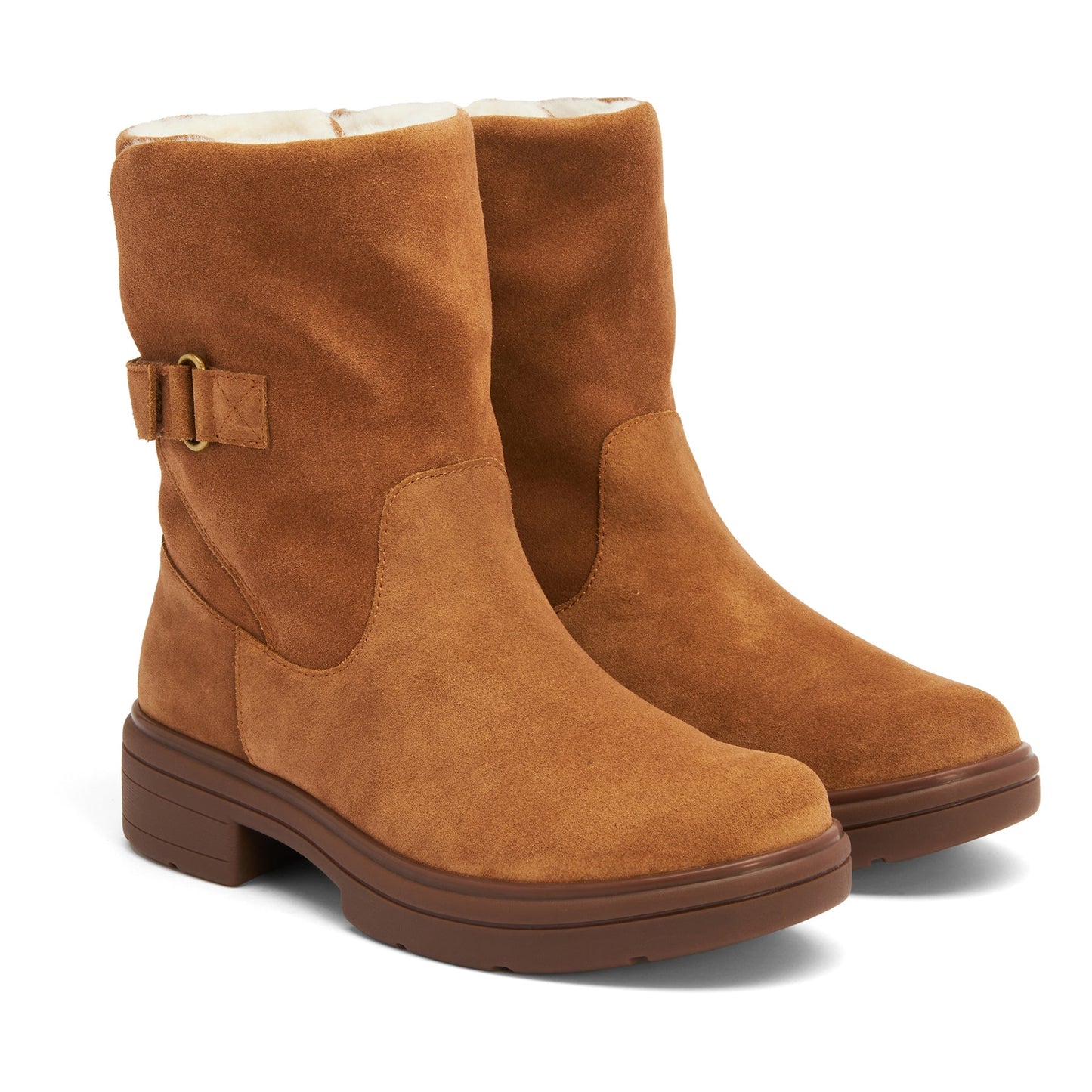 ABEO Footwear Vista Mid Boot Dark Tan