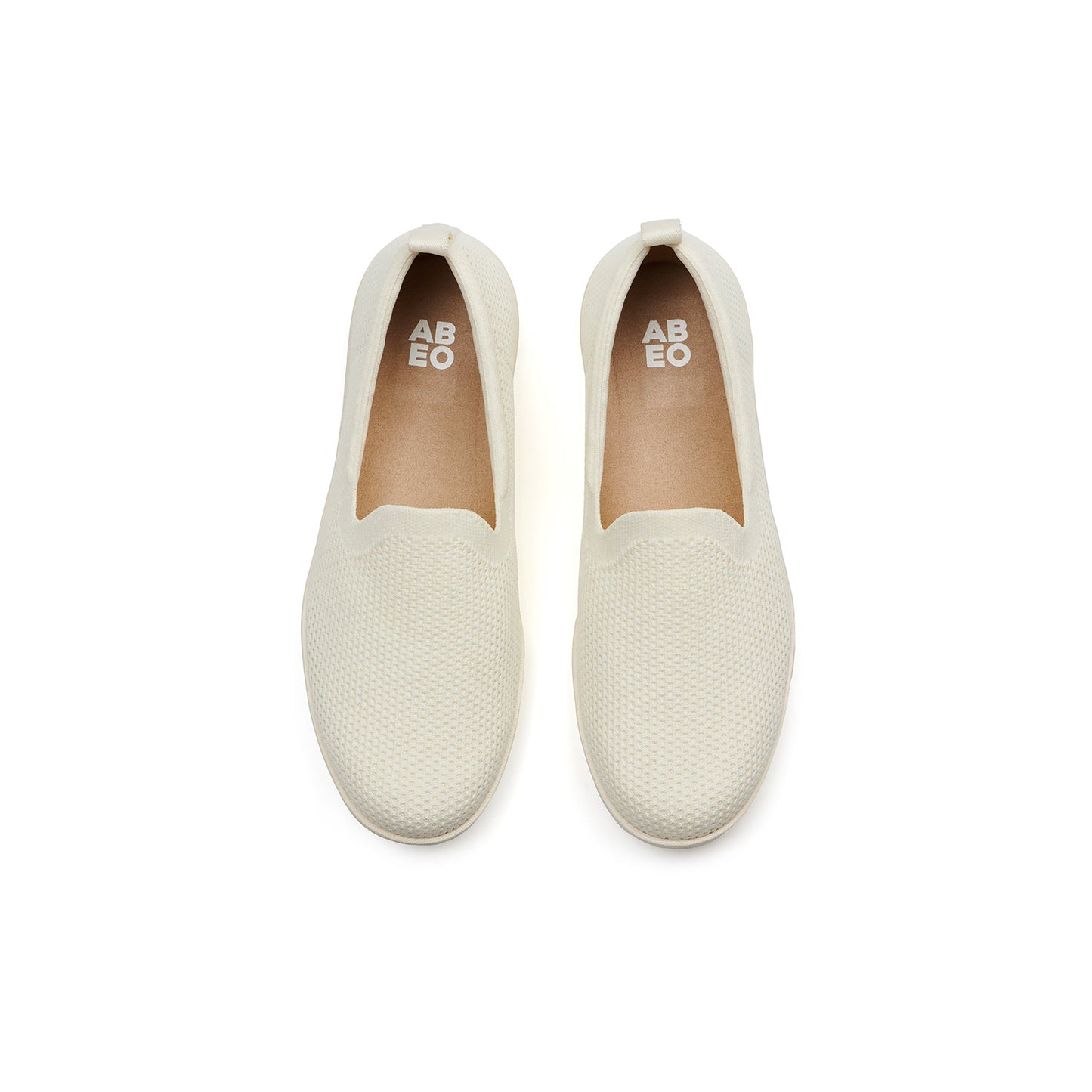 ABEO Footwear Encore Knit Slip On Coconut
