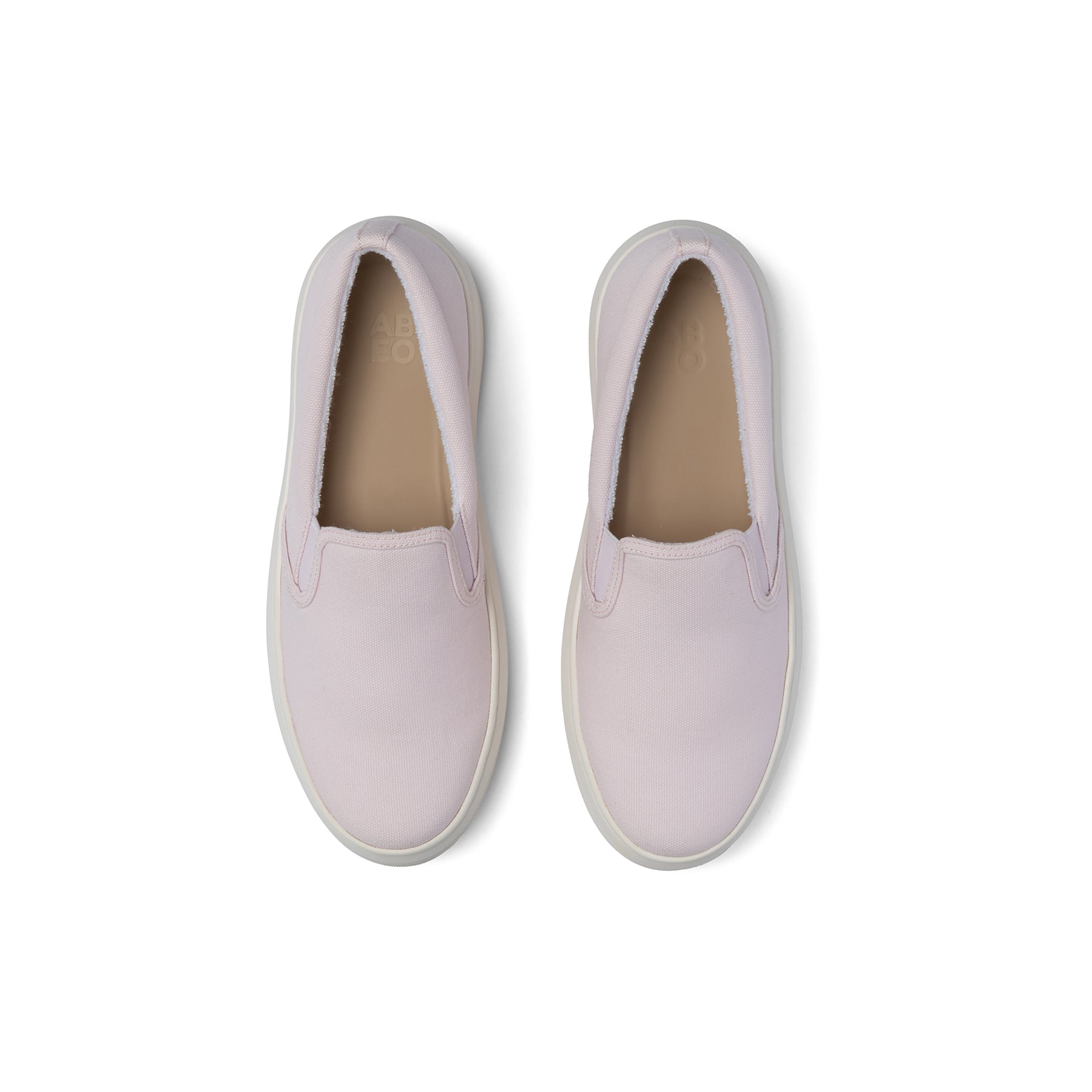 ABEO Footwear Jumpstreet Slip On Pink Canvas