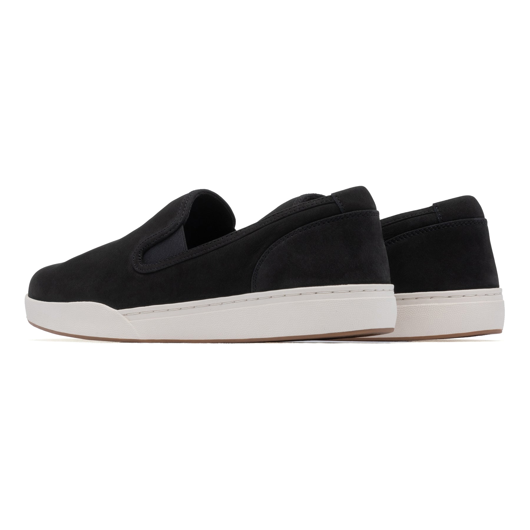 ABEO Footwear Encore Slip On Metatarsal Black Leather Suede