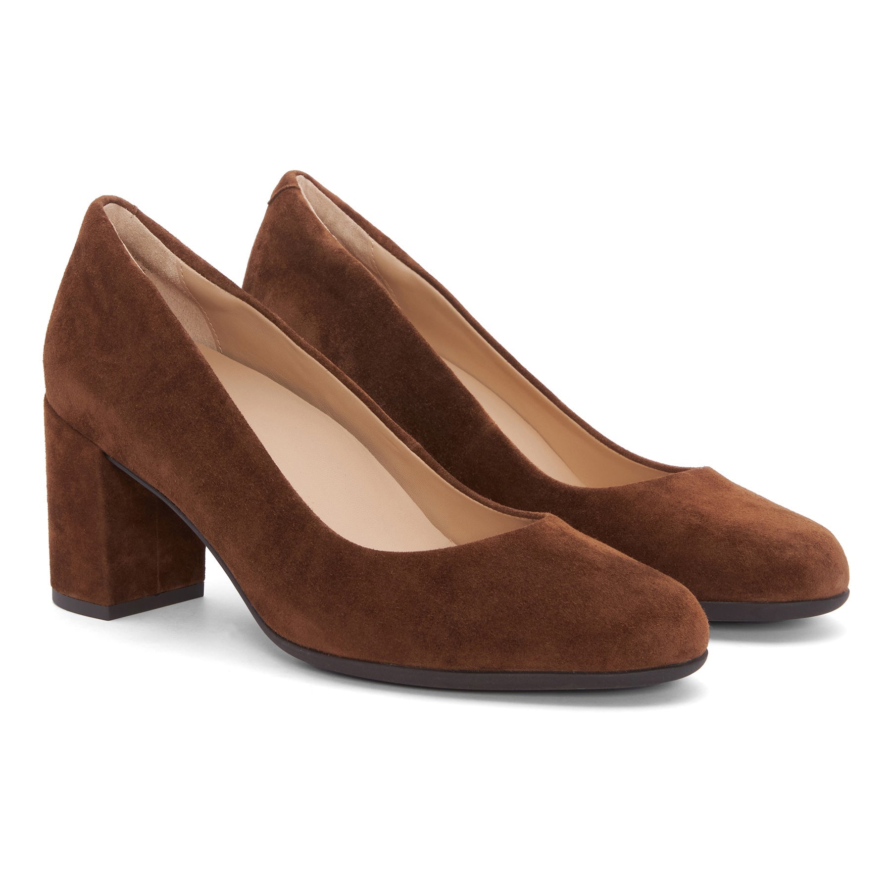 ABEO Footwear Tempo Pump Metatarsal Caramel Suede