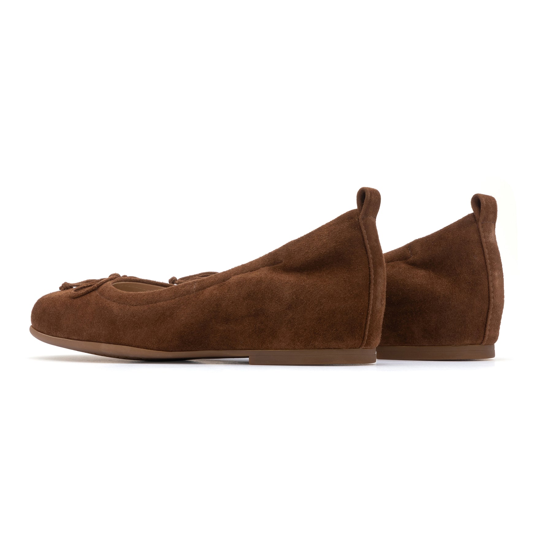 ABEO Footwear Cadence Bow Metatarsal Caramel Suede