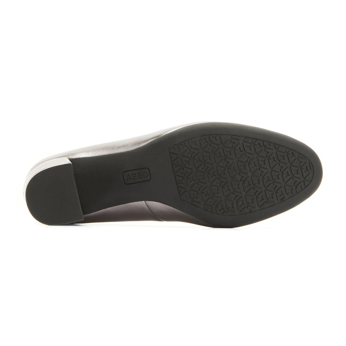 ABEO Footwear Tempo Pump Metatarsal Silver Metallic Leather
