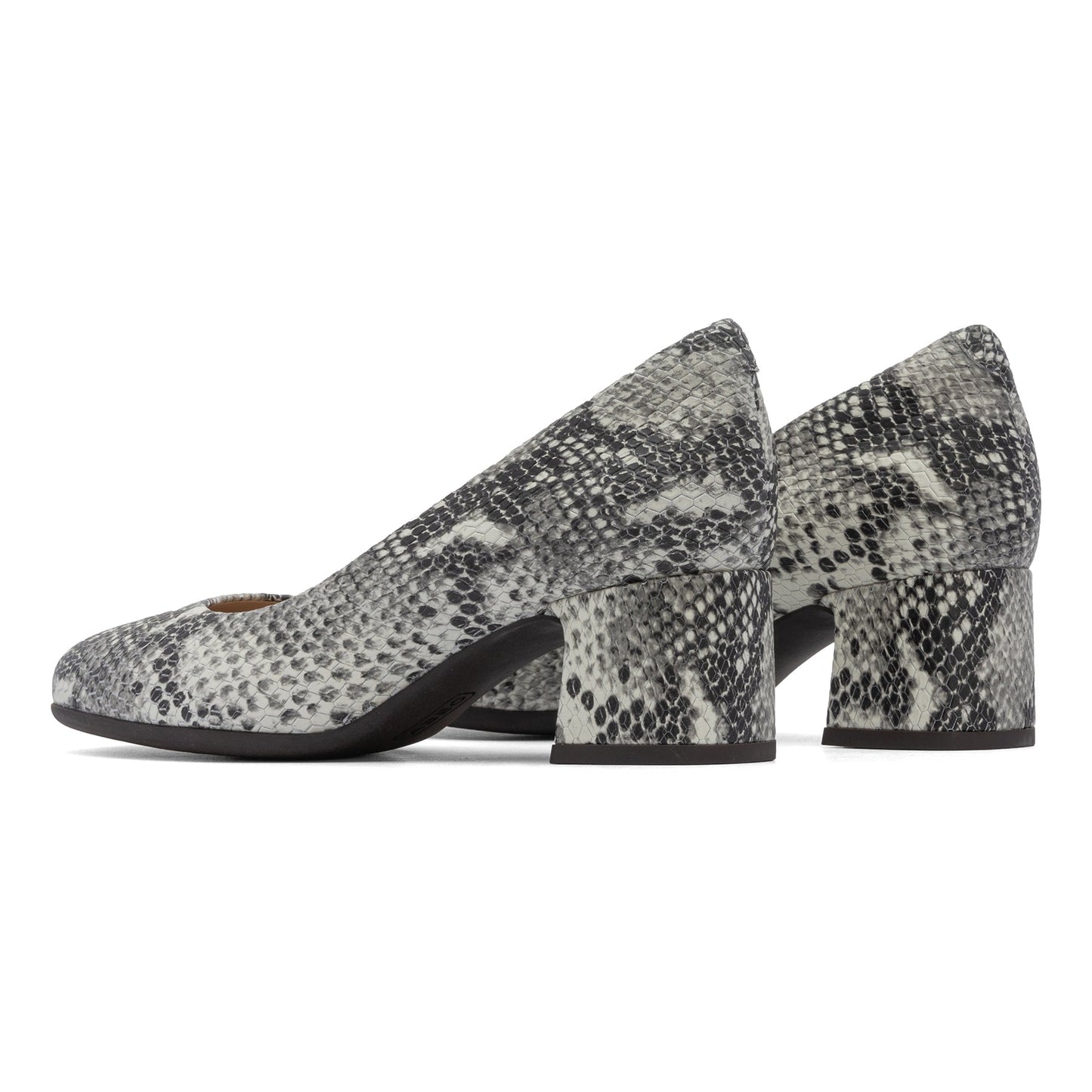 ABEO Footwear Avenue Pump Metatarsal White Snake
