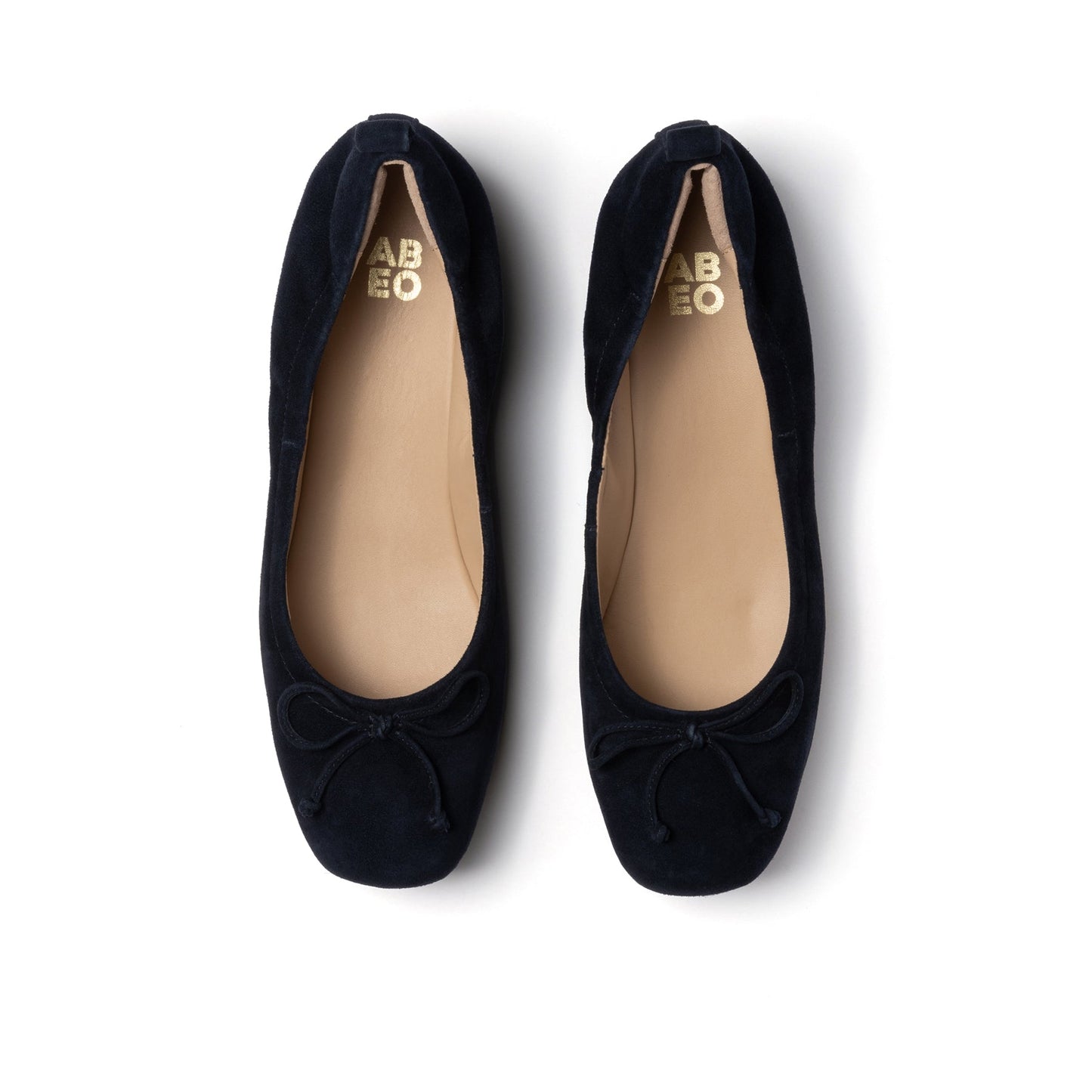 ABEO Footwear Cadence Bow Metatarsal Navy Suede