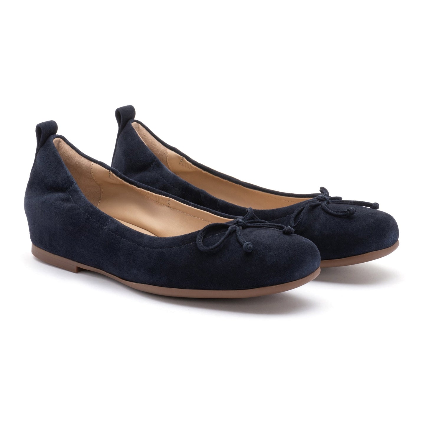 ABEO Footwear Cadence Bow Metatarsal Navy Suede