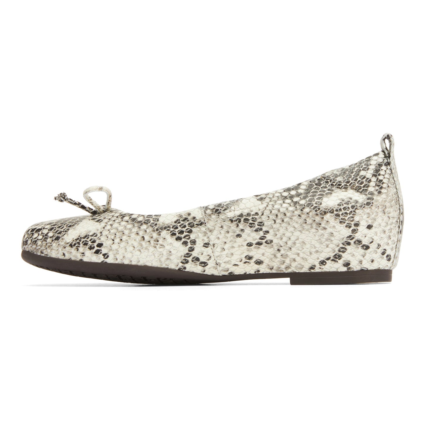 ABEO Footwear Cadence Bow Metatarsal Snake Print Leather