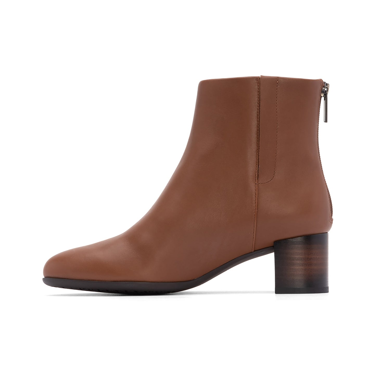 ABEO Footwear Plaza Back Zip Metatarsal Dark Tan
