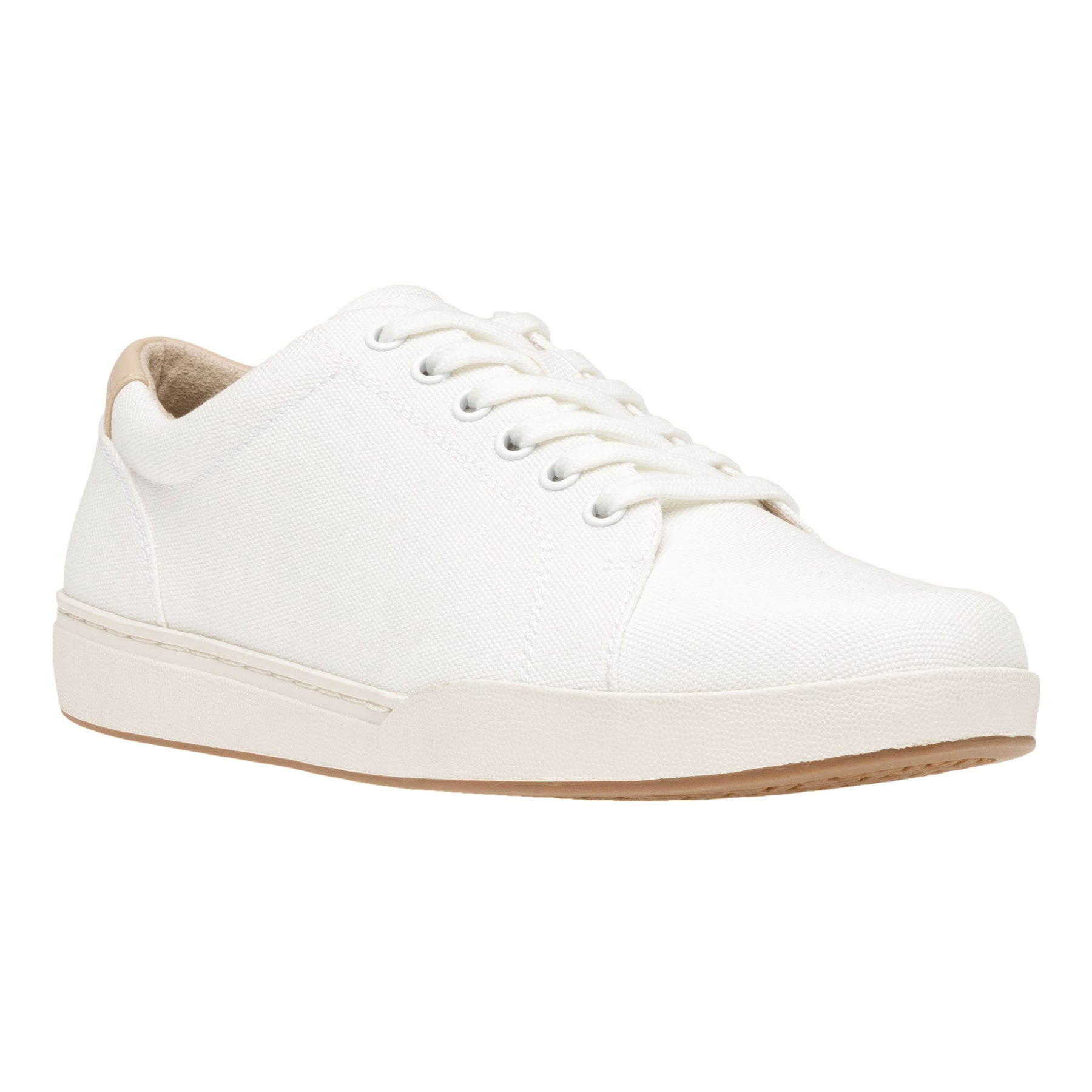 ABEO Footwear Encore Sneaker Metatarsal White Canvas