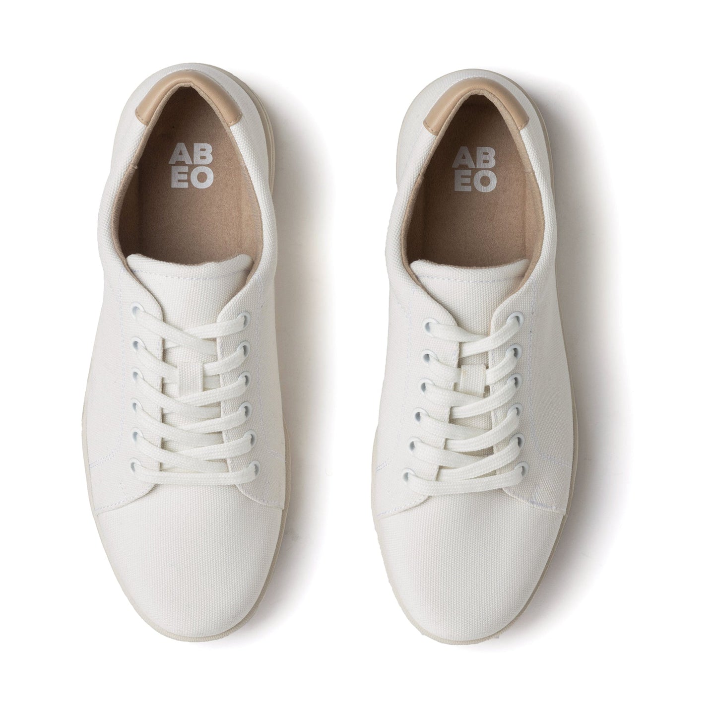 ABEO Footwear Encore Sneaker Metatarsal White Canvas
