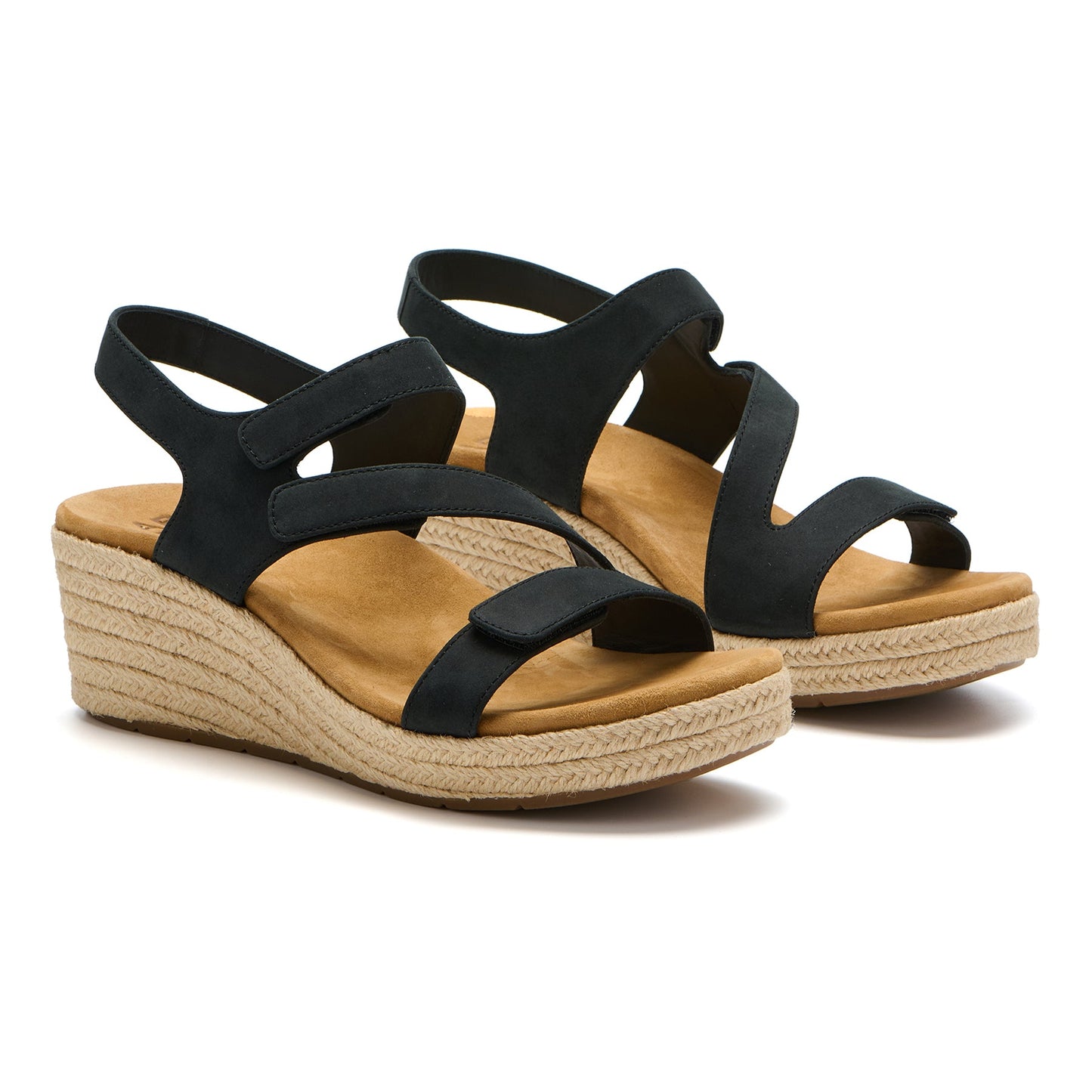 ABEO Footwear Riviera Adjustable Sandal Metatarsal Black