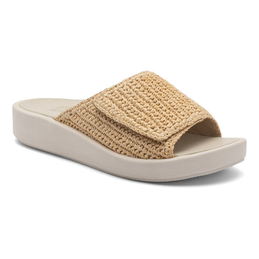 ABEO Footwear Paseo Slide Metatarsal Raffia