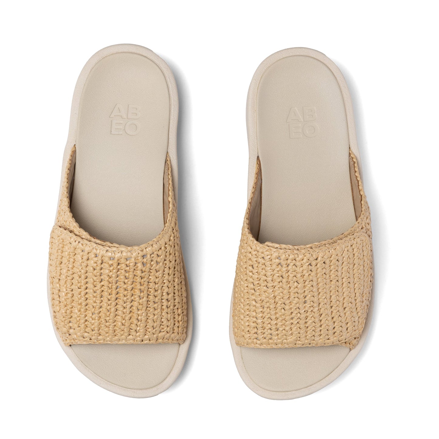 ABEO Footwear Paseo Slide Metatarsal Raffia