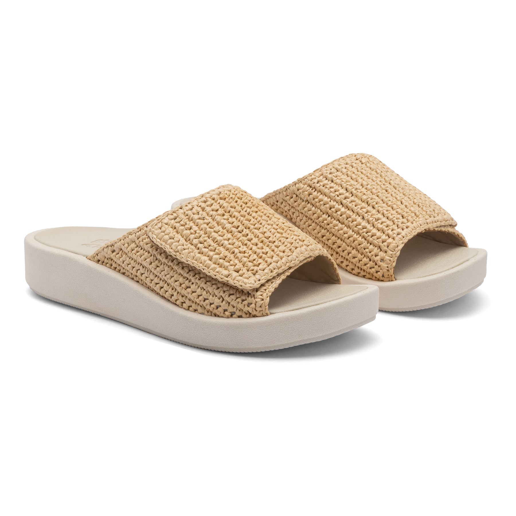 ABEO Footwear Paseo Slide Metatarsal Raffia