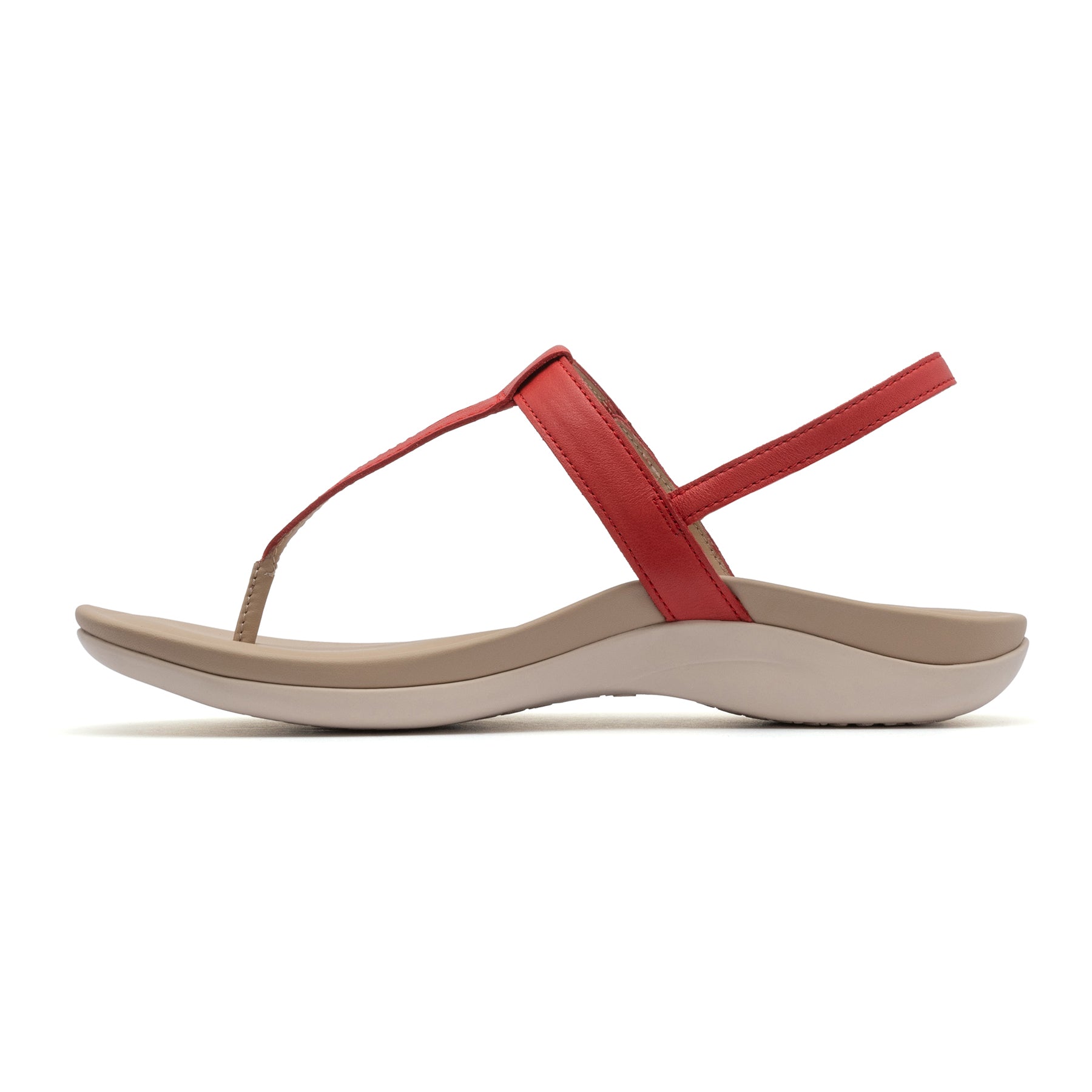 ABEO Footwear Oasis T Strap Metatarsal Red