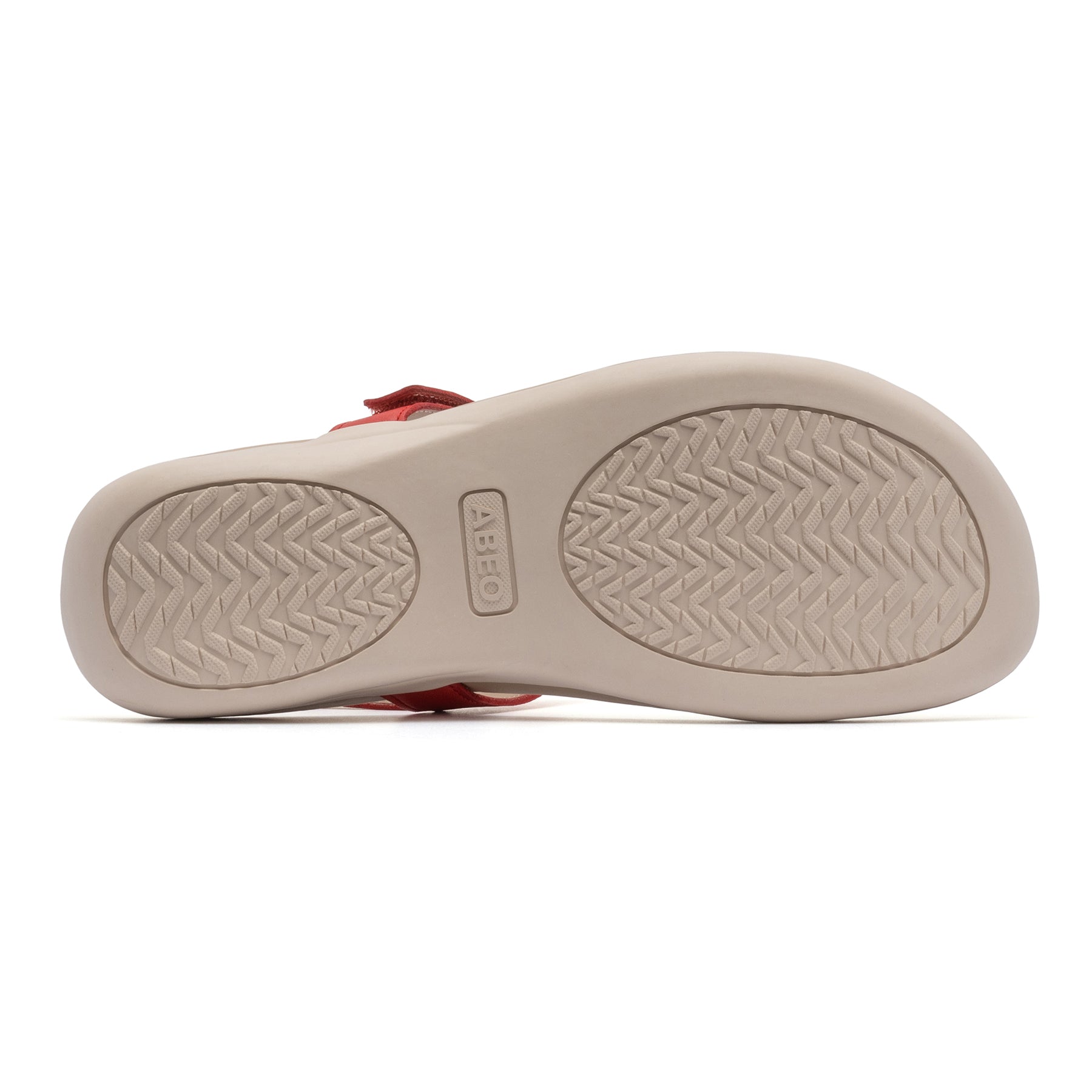 ABEO Footwear Oasis T Strap Metatarsal Red