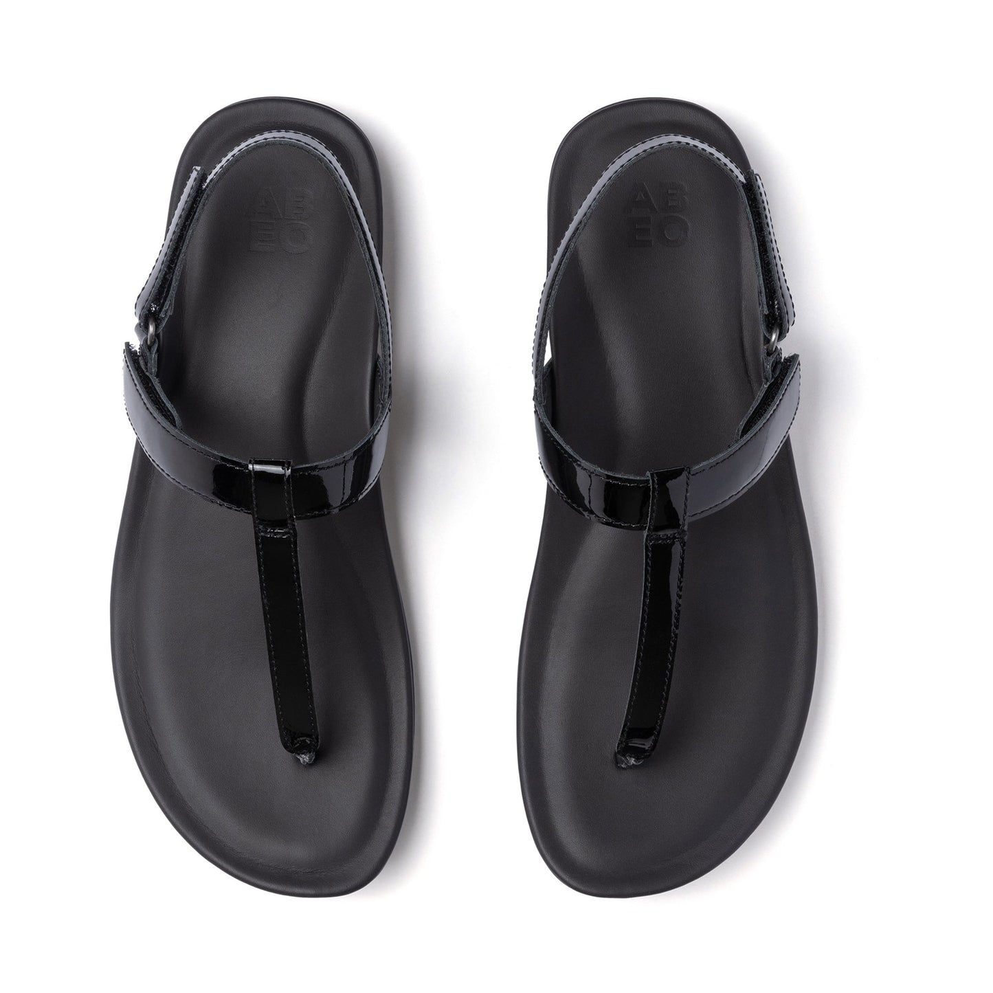 ABEO Footwear Oasis T Strap Metatarsal Black