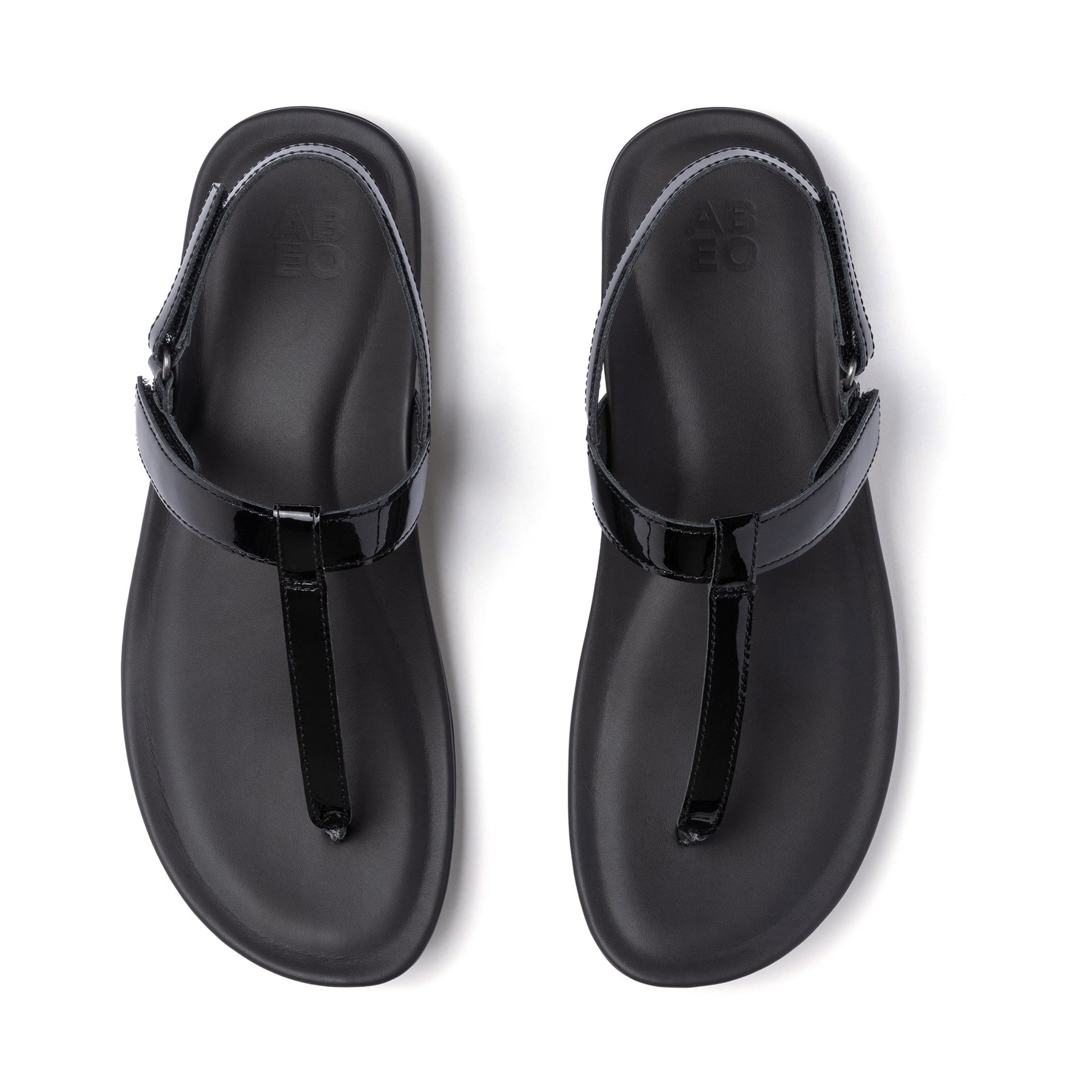 ABEO Footwear Oasis T Strap Metatarsal Black