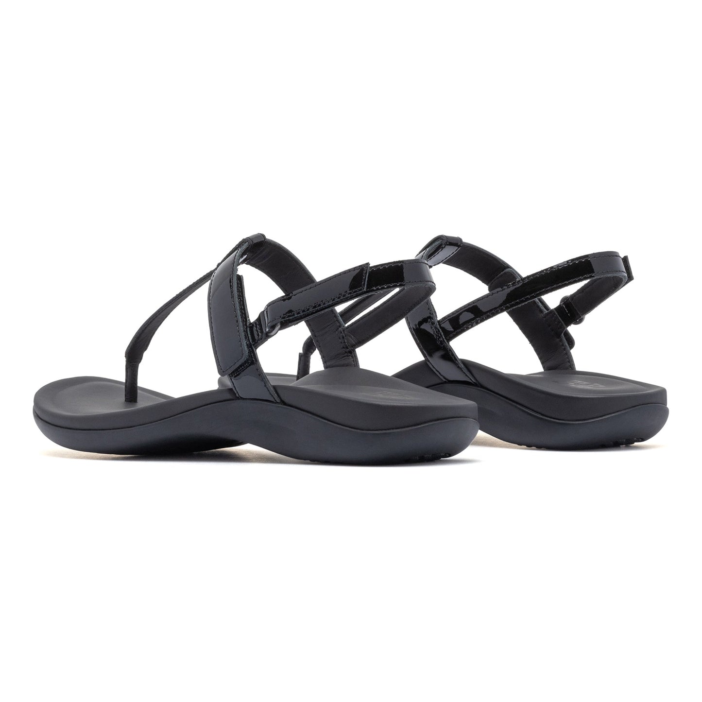 ABEO Footwear Oasis T Strap Metatarsal Black