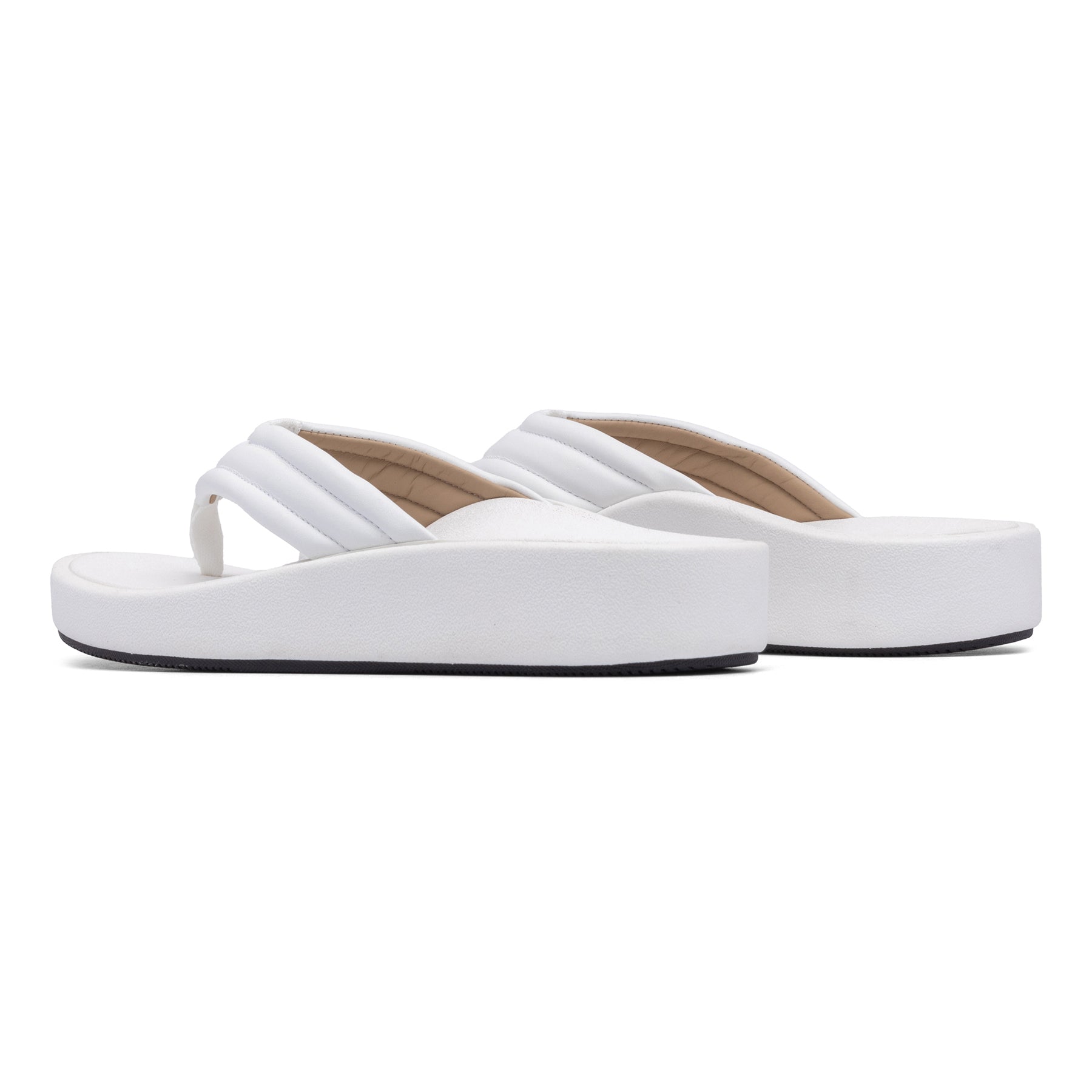 ABEO Footwear Paseo Thong Sandal Metatarsal White