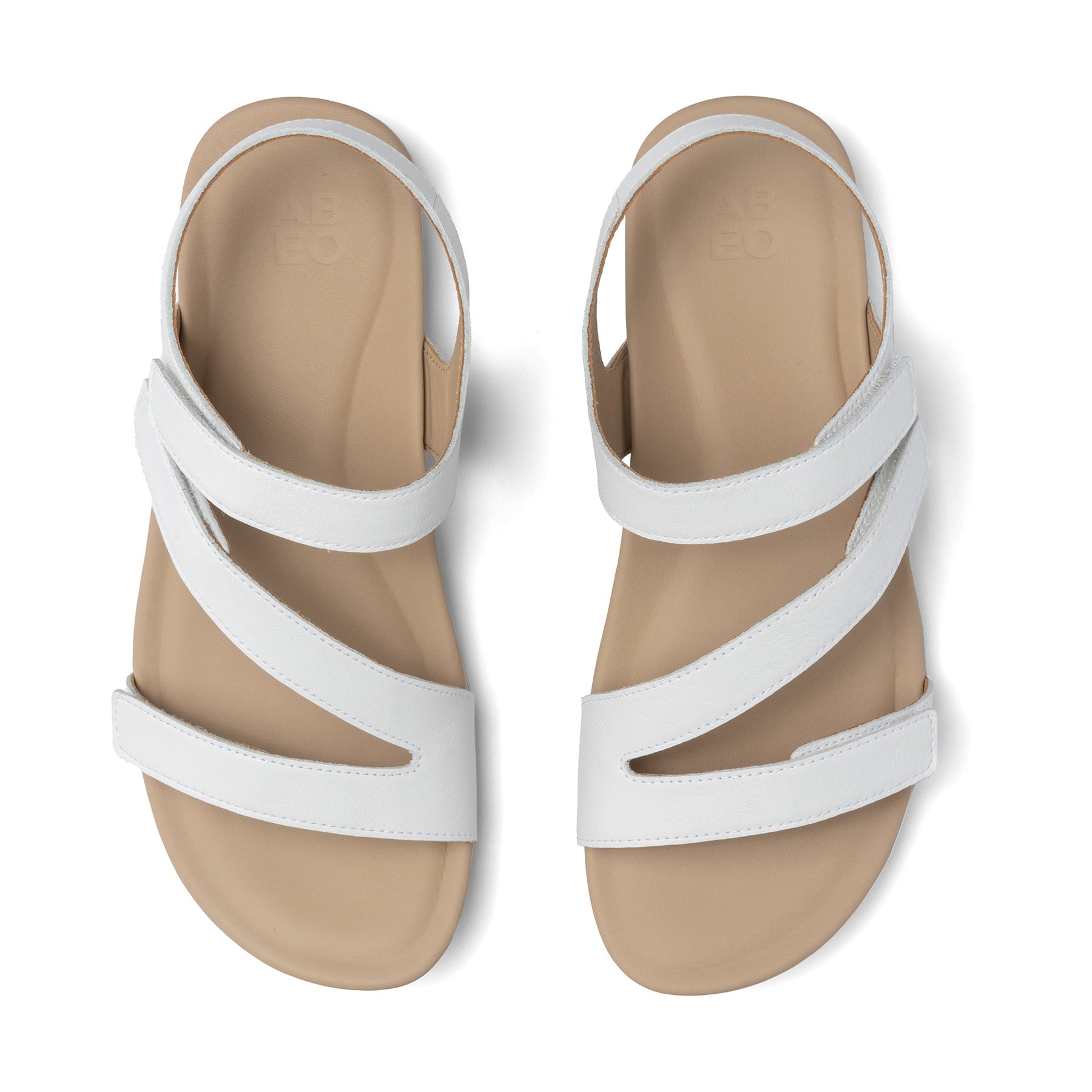 ABEO Footwear Oasis Sandal Metatarsal White
