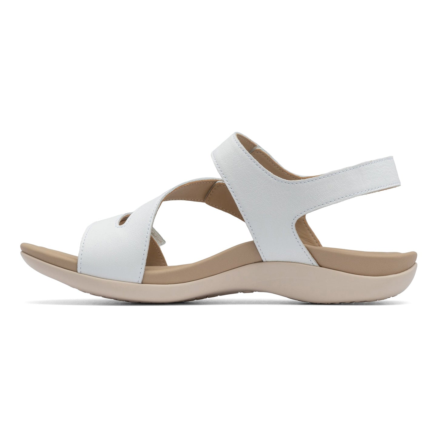 ABEO Footwear Oasis Sandal Metatarsal White