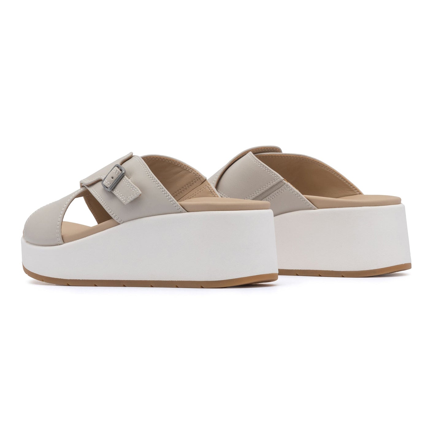 ABEO Footwear Solstice Cross Slide Metatarsal Beige