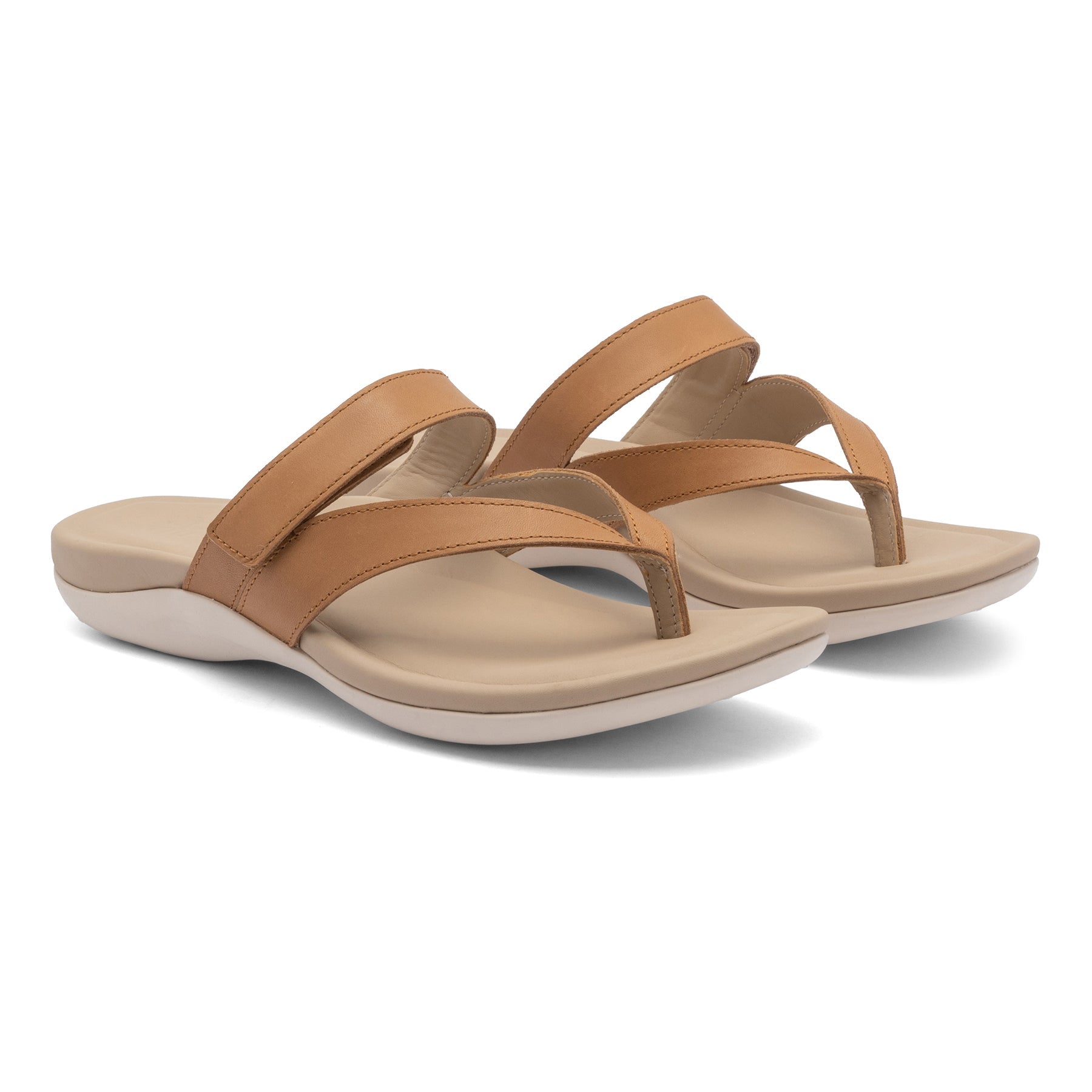 ABEO Footwear Oasis Thong Sandal Metatarsal Almond