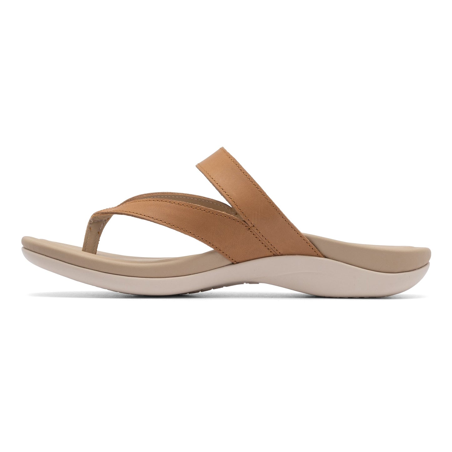 ABEO Footwear Oasis Thong Sandal Metatarsal Almond