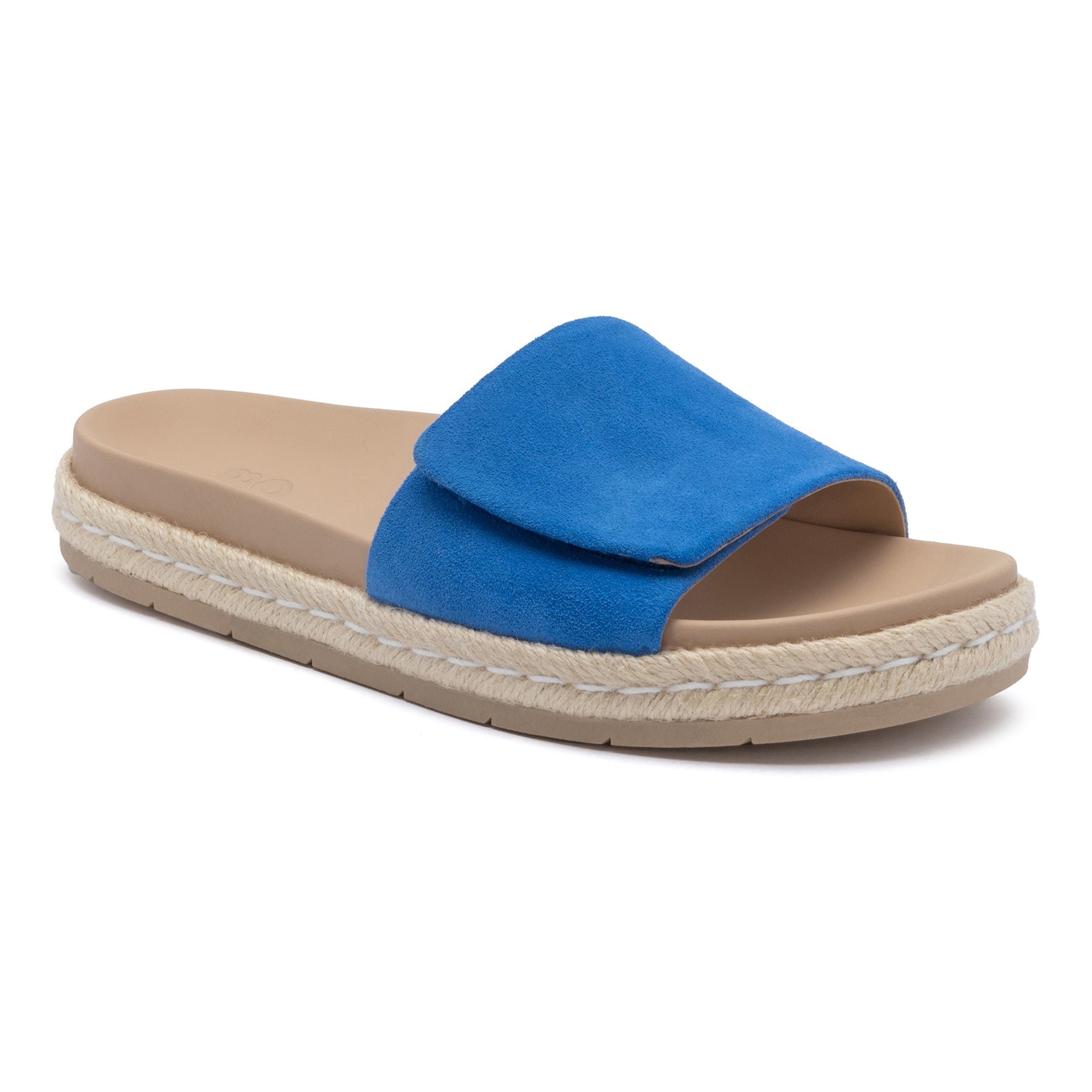 ABEO Footwear Isle Slide Metatarsal Marina Blue Suede