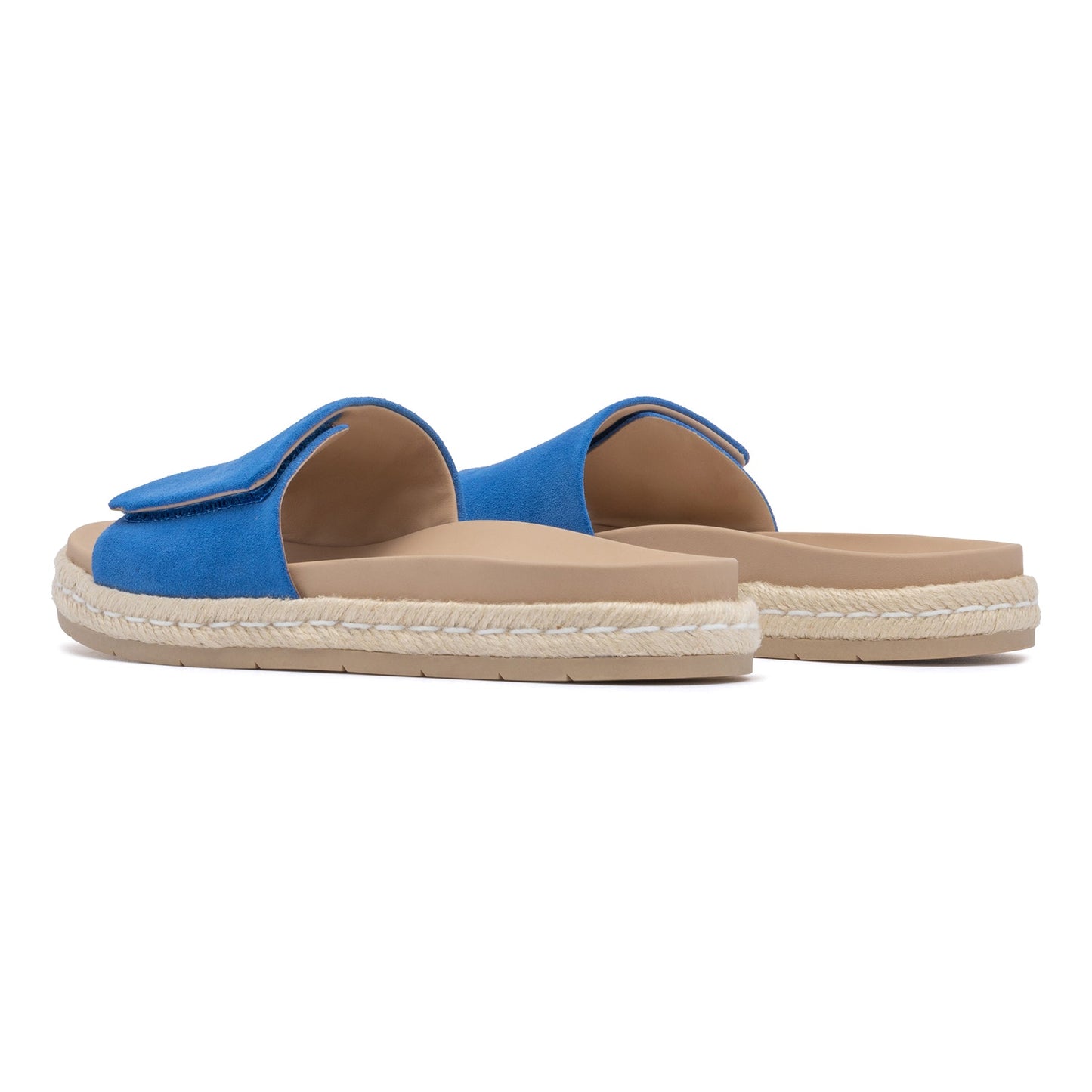 ABEO Footwear Isle Slide Metatarsal Marina Blue Suede