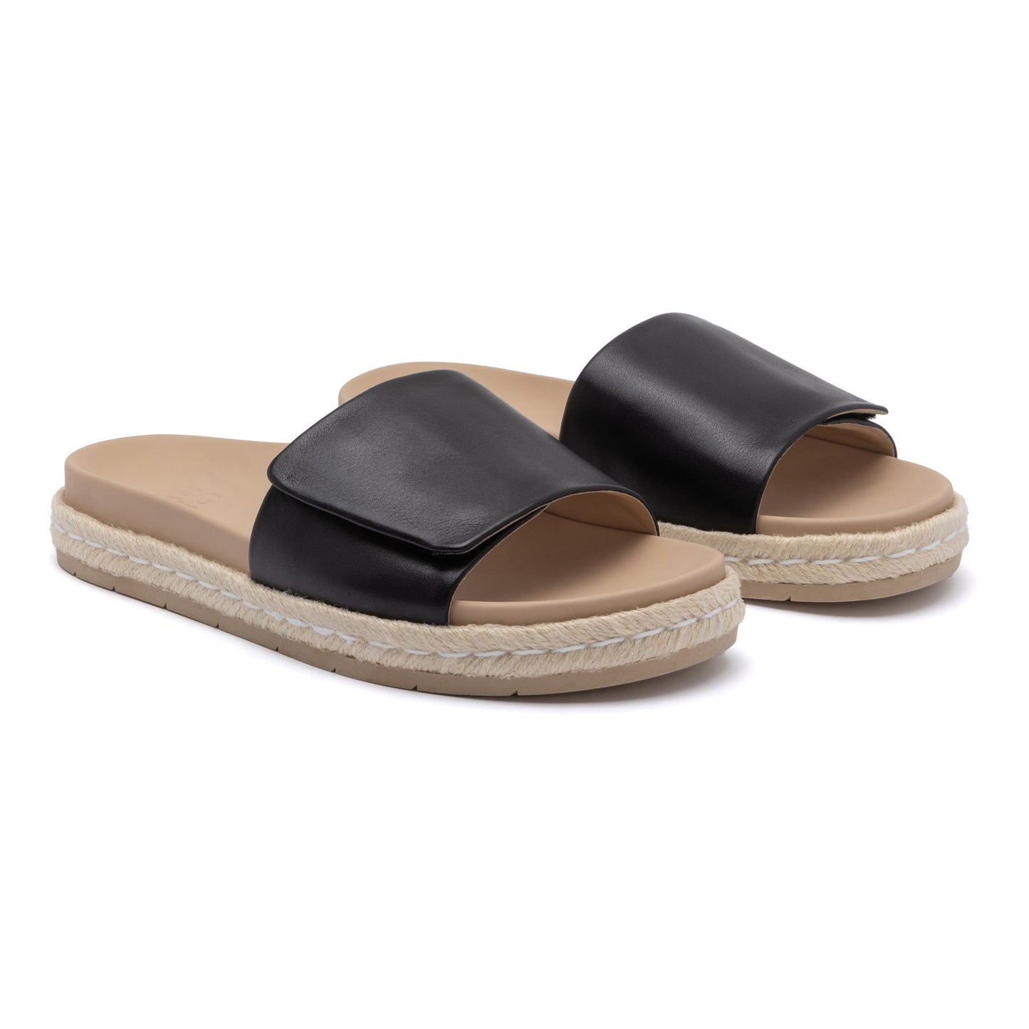 ABEO Footwear Isle Slide Metatarsal Black Leather