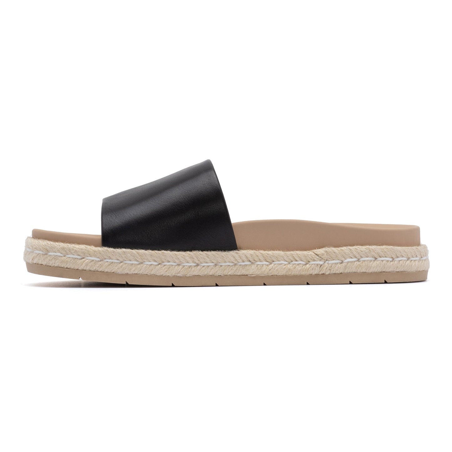 ABEO Footwear Isle Slide Metatarsal Black Leather