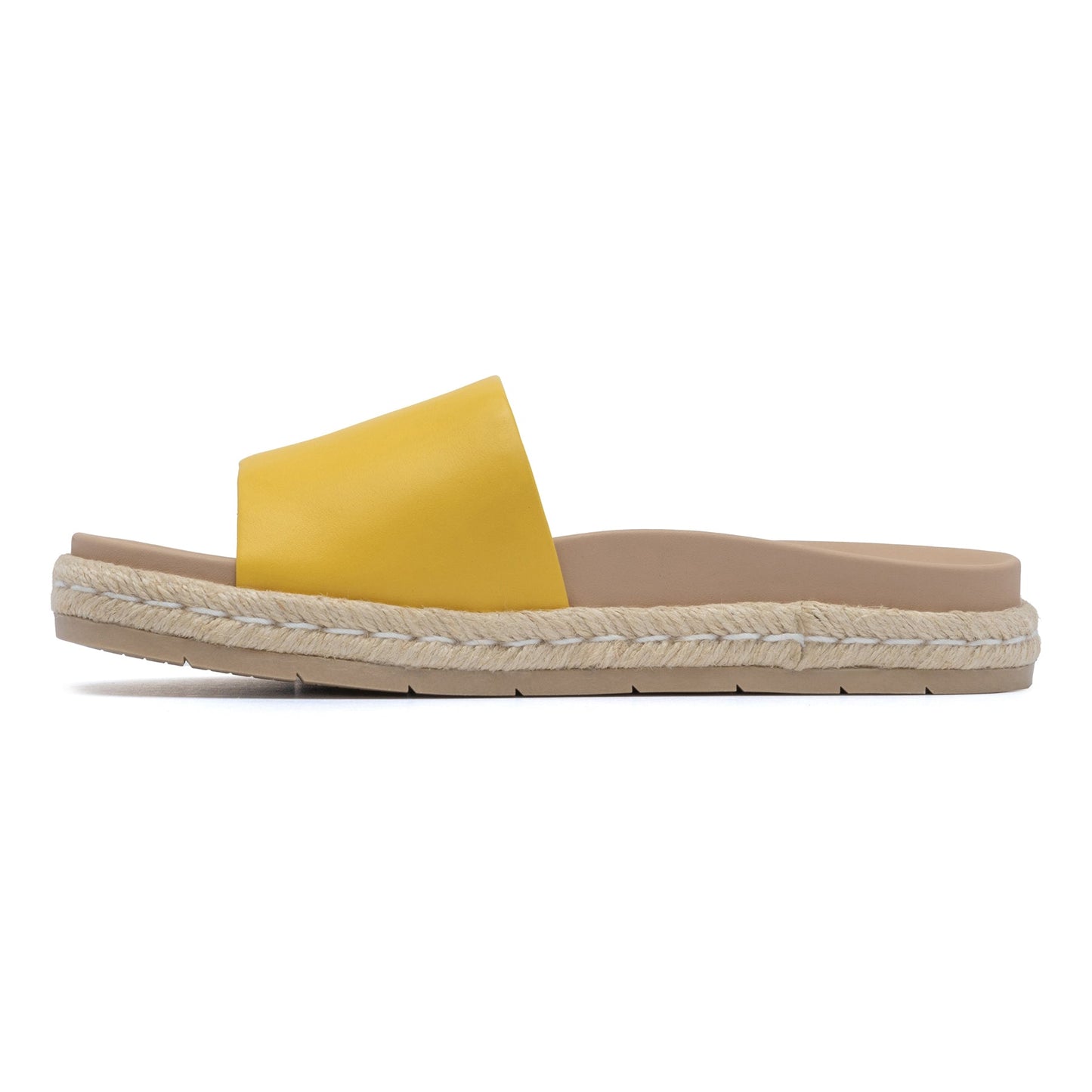 ABEO Footwear Isle Slide Metatarsal Yellow Leather