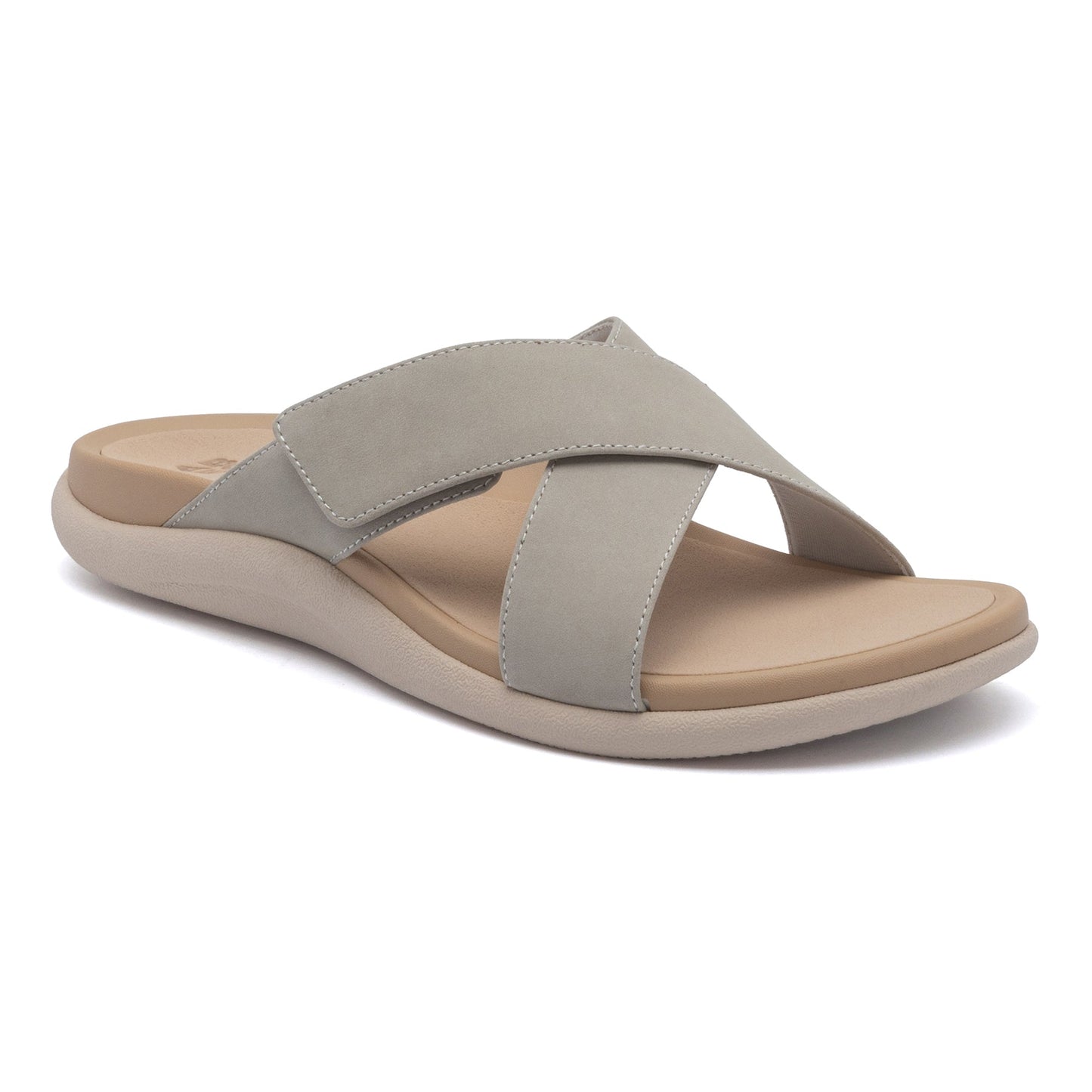 ABEO Footwear Laguna Slide Metatarsal Beige Leather