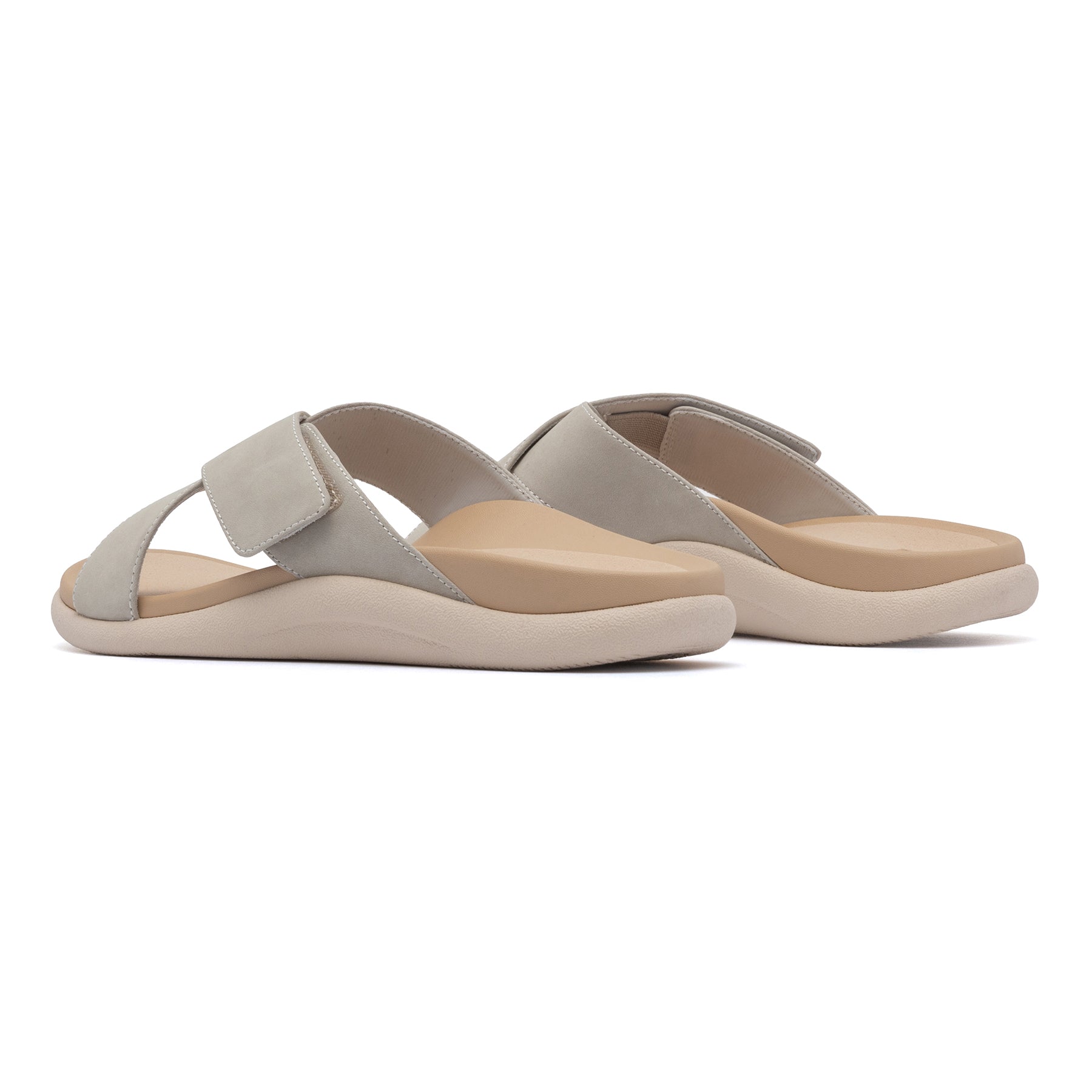 ABEO Footwear Laguna Slide Metatarsal Beige Leather